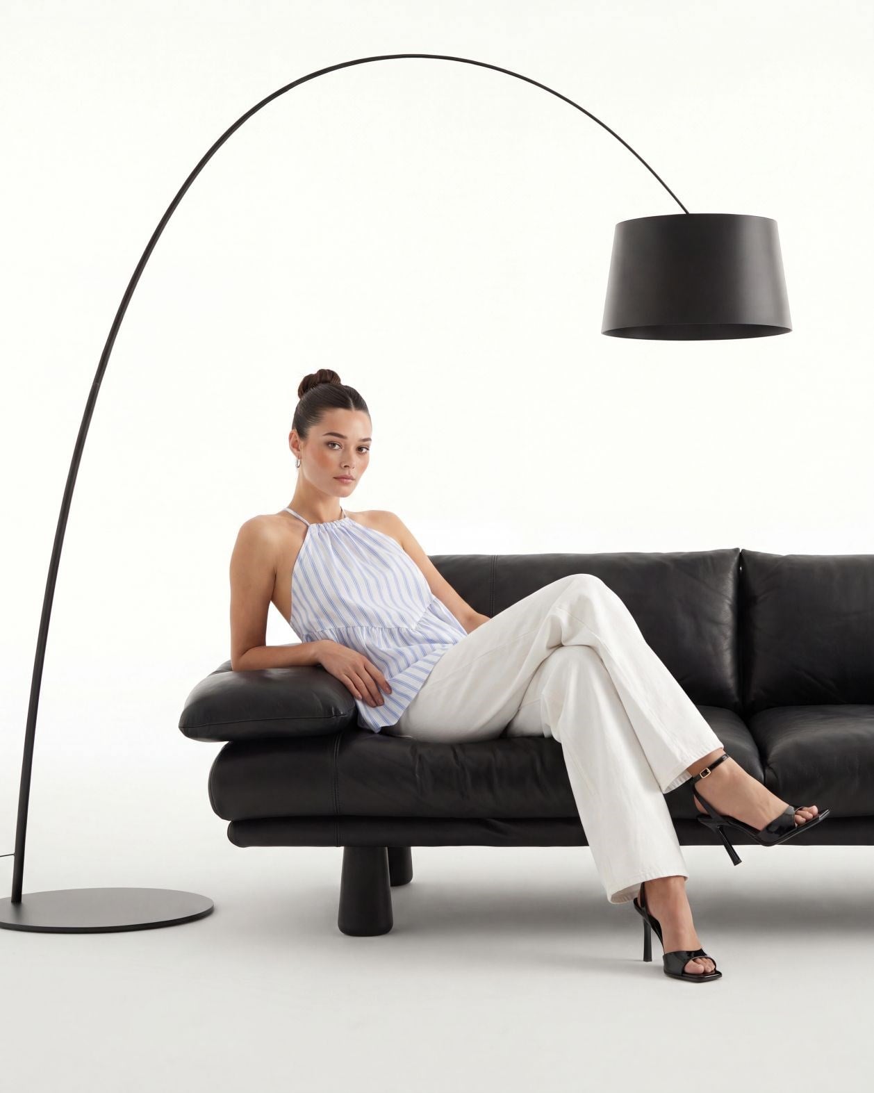 7139 BLUZ-LOS ANGELES ÇİZGİLİ