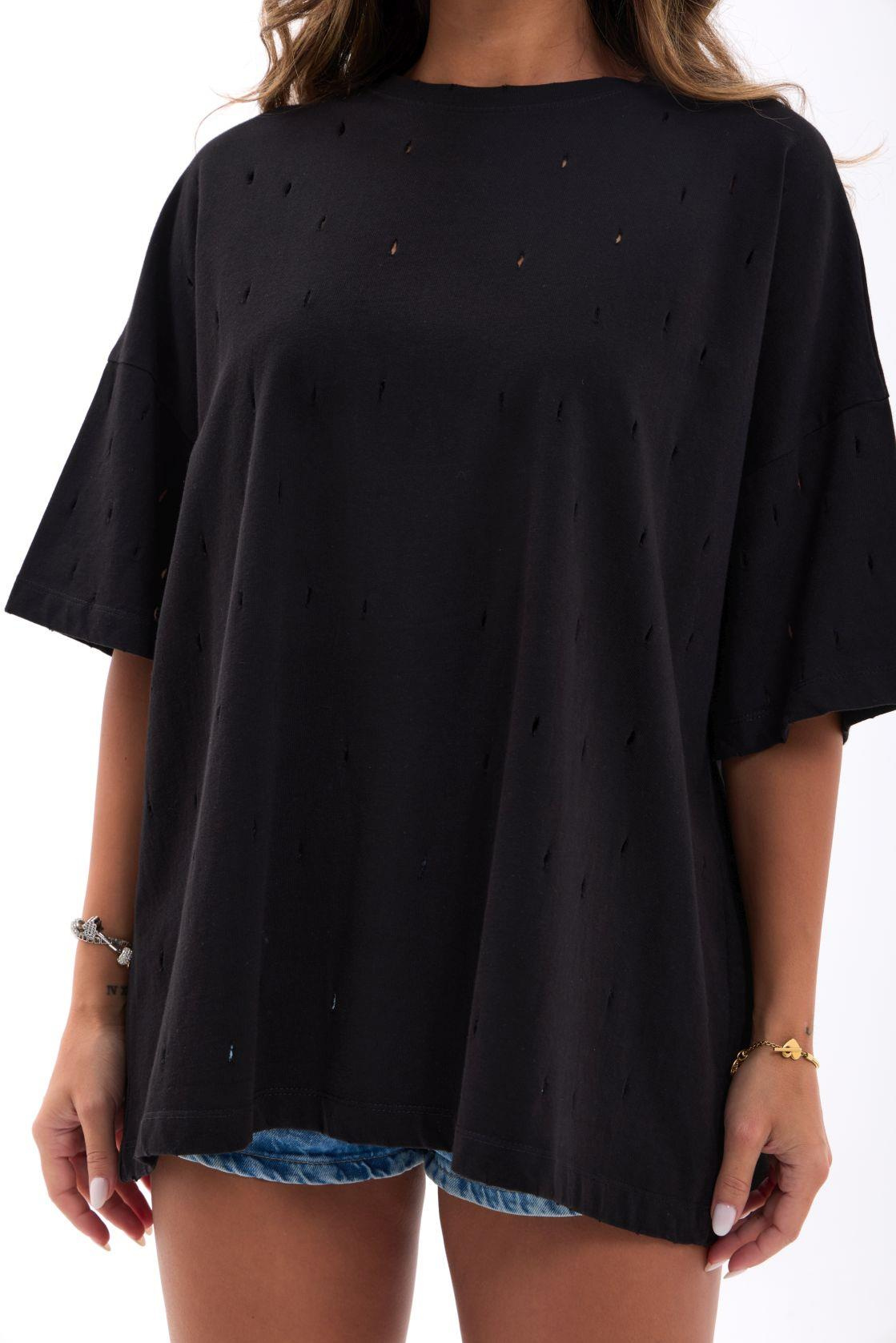 7169 T-SHİRT-SİYAH