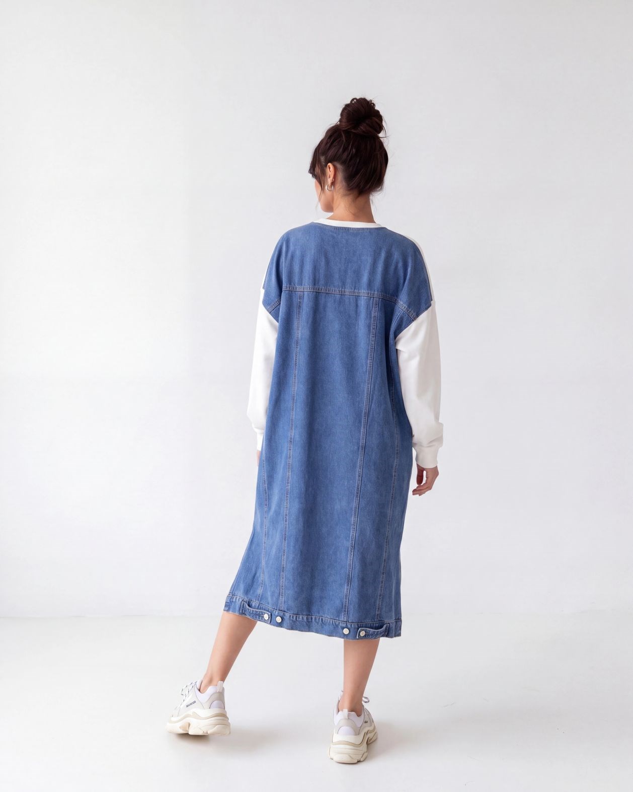 7194 UZUN SWEAT-EKRU