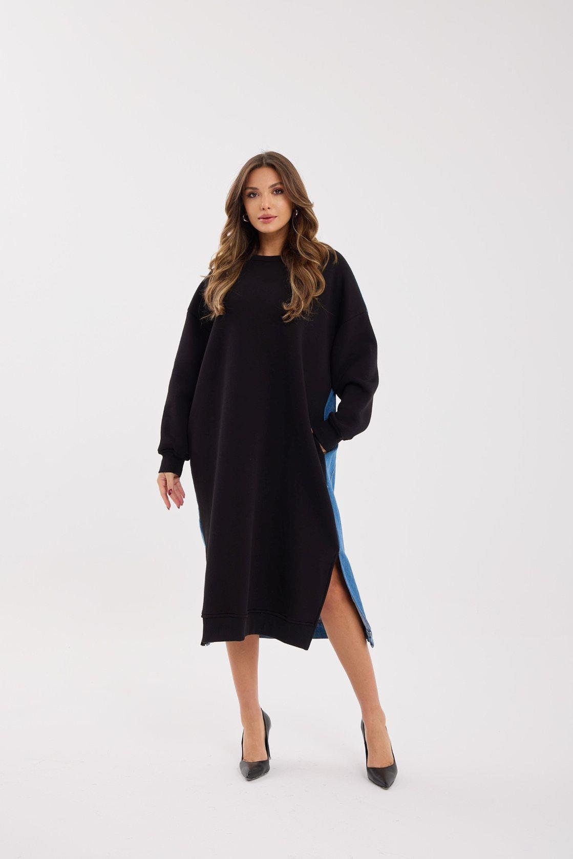 7194 LONG SWEATBlack