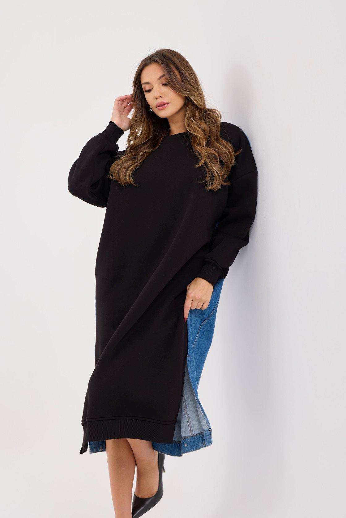 7194 LONG SWEATBlack