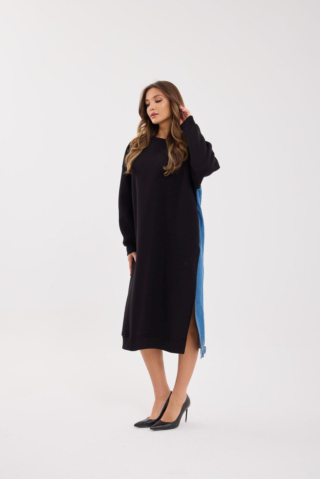 7194 LONG SWEATBlack