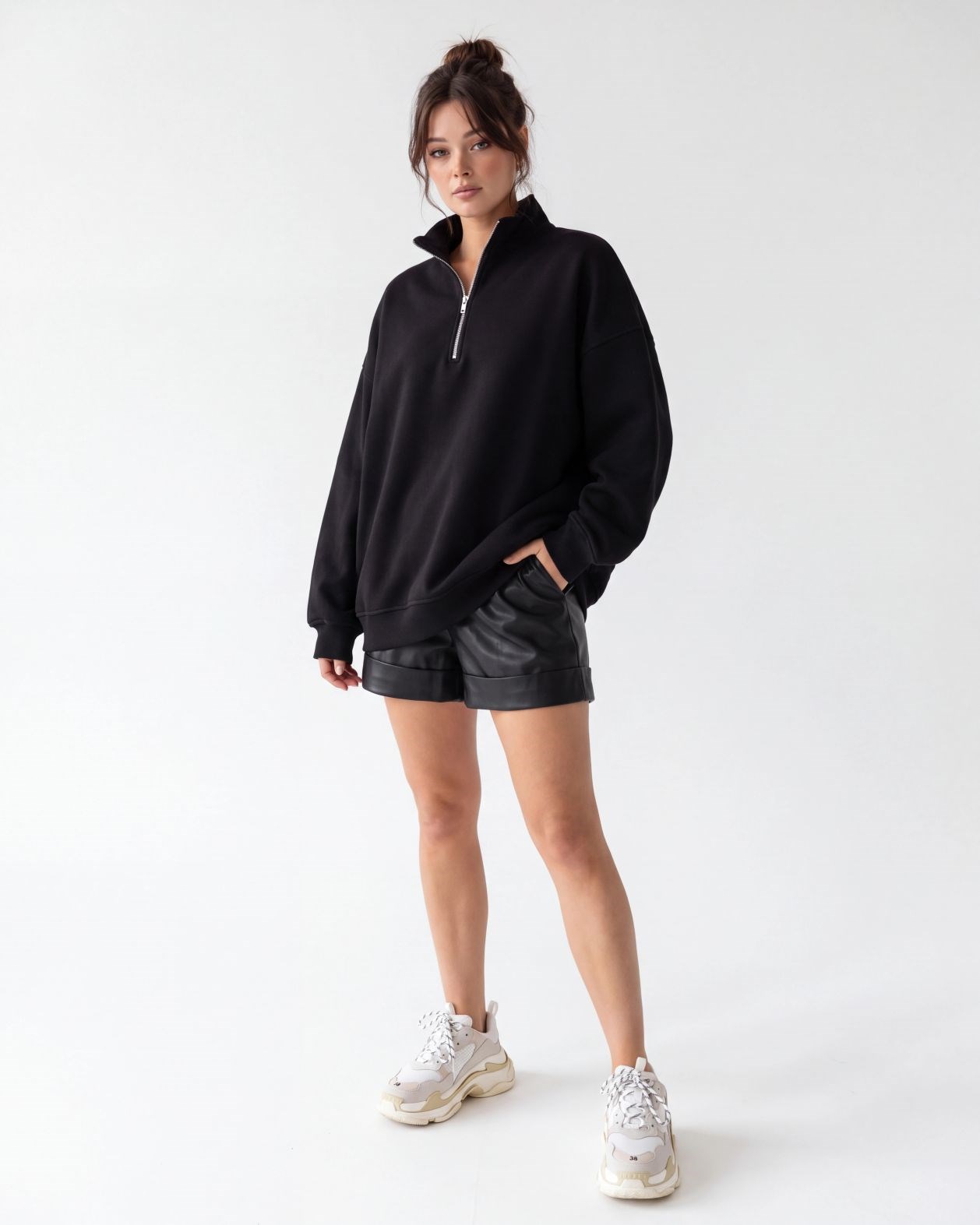 7199 SWEAT-SİYAH