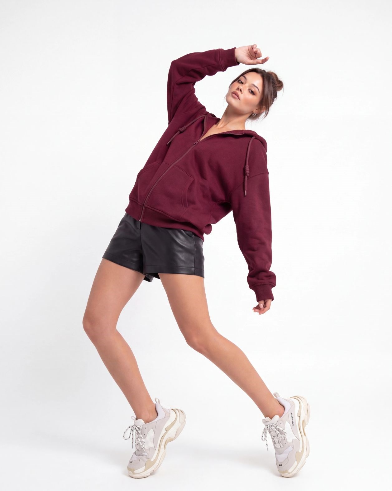 7220 SWEAT-BORDO