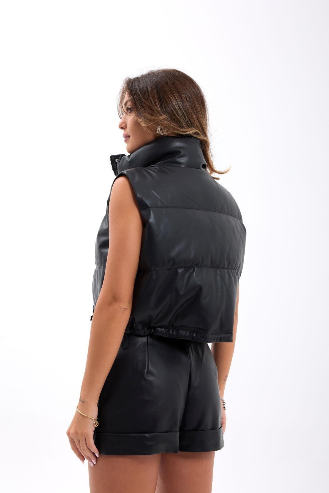 7240 SKIN WAISTCOATBlack