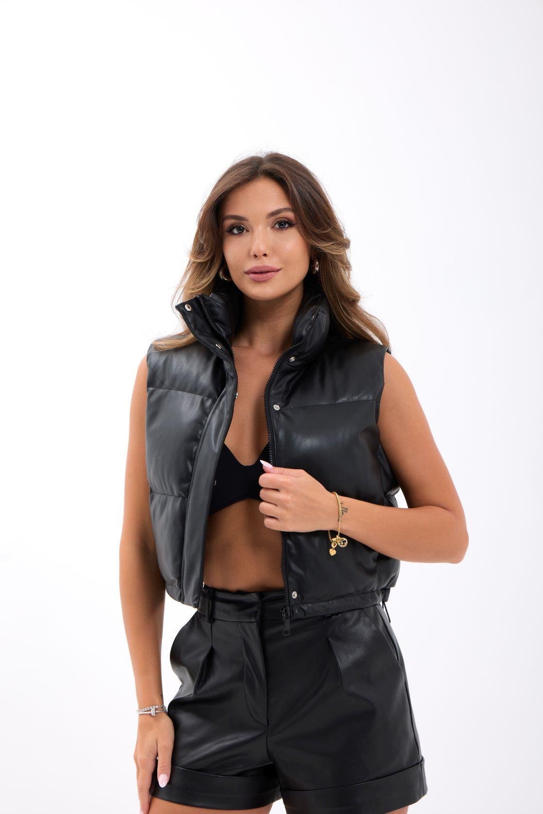 7240 SKIN WAISTCOATBlack