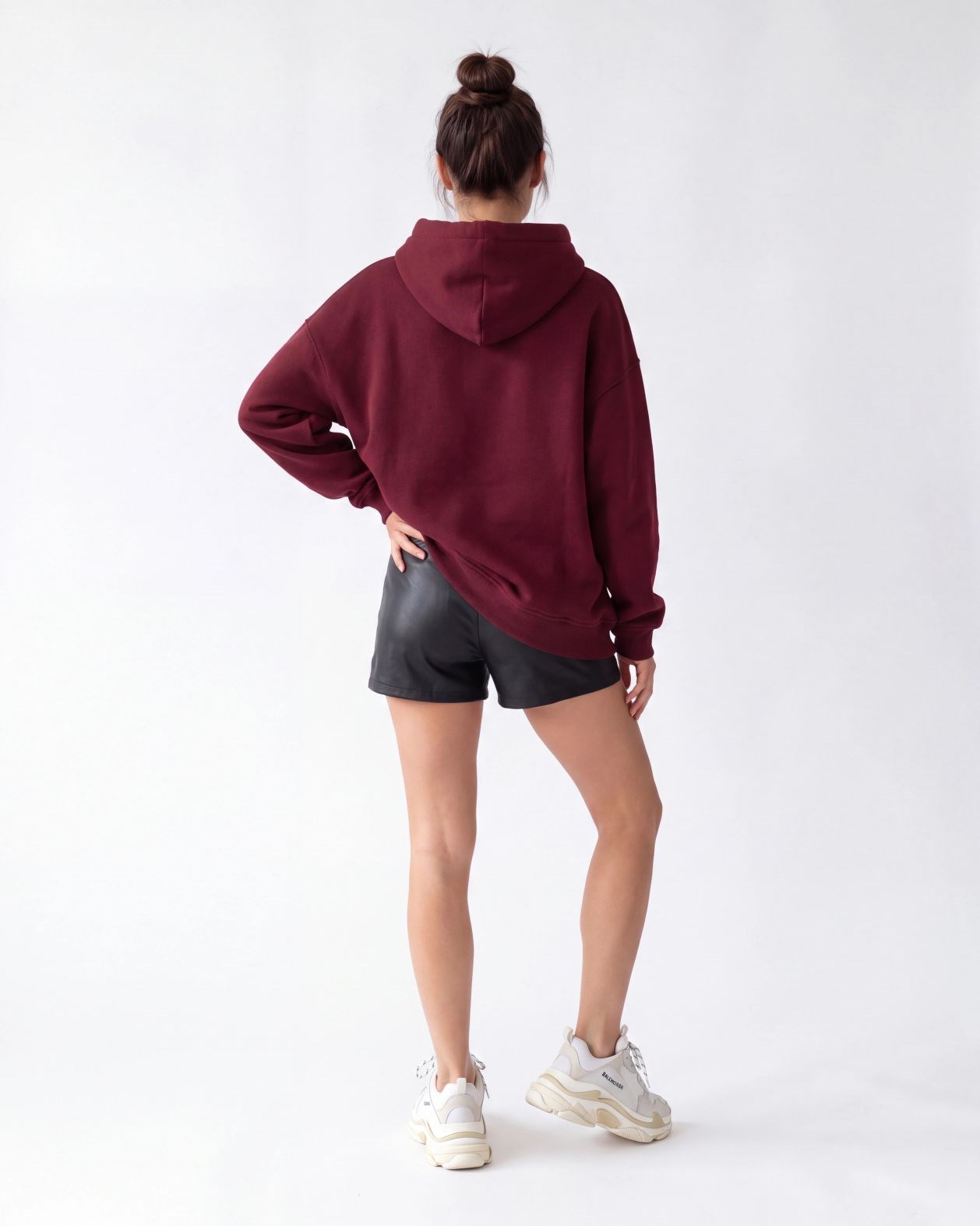 7257 SWEAT-BORDO