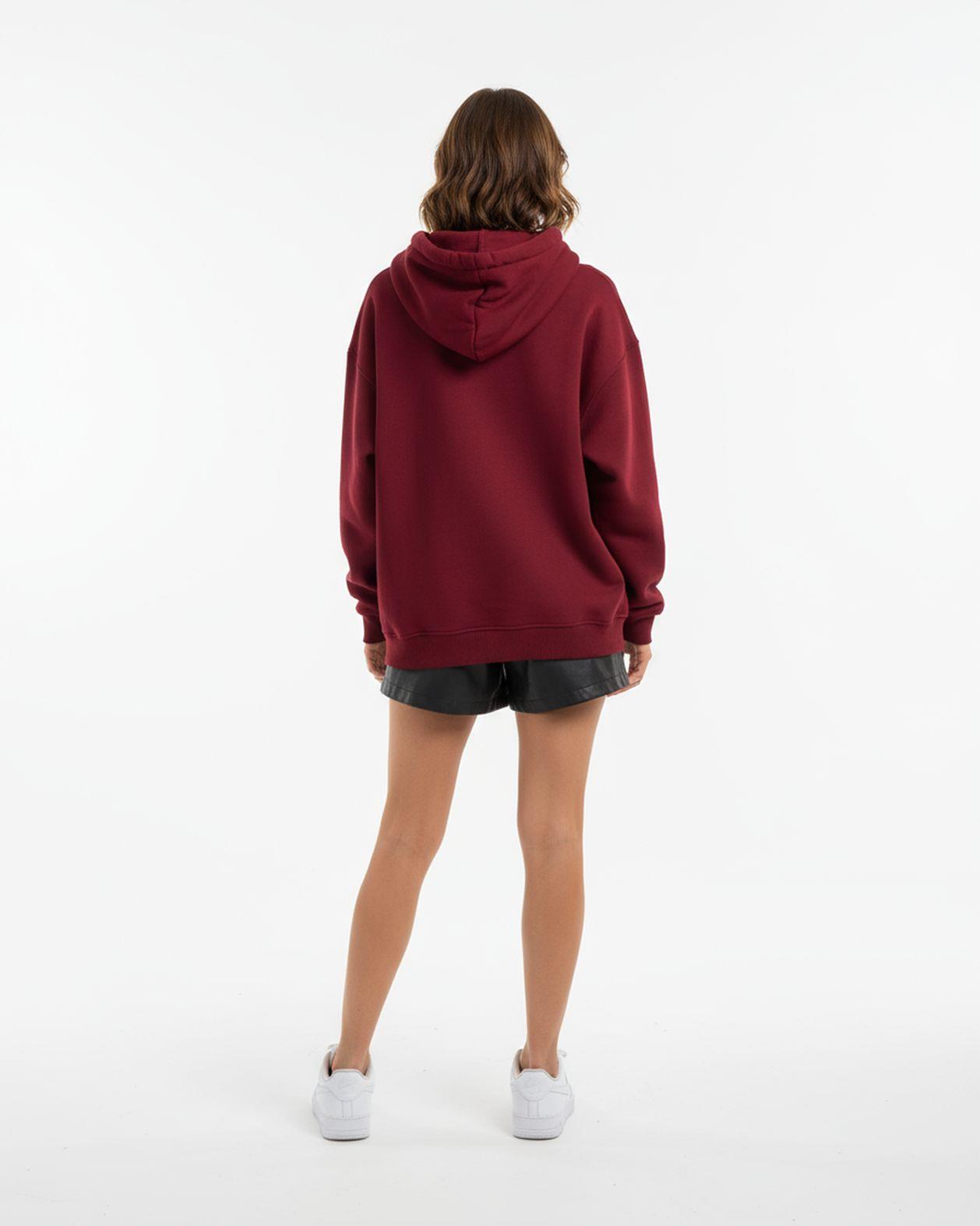 7257 SWEAT-BORDO