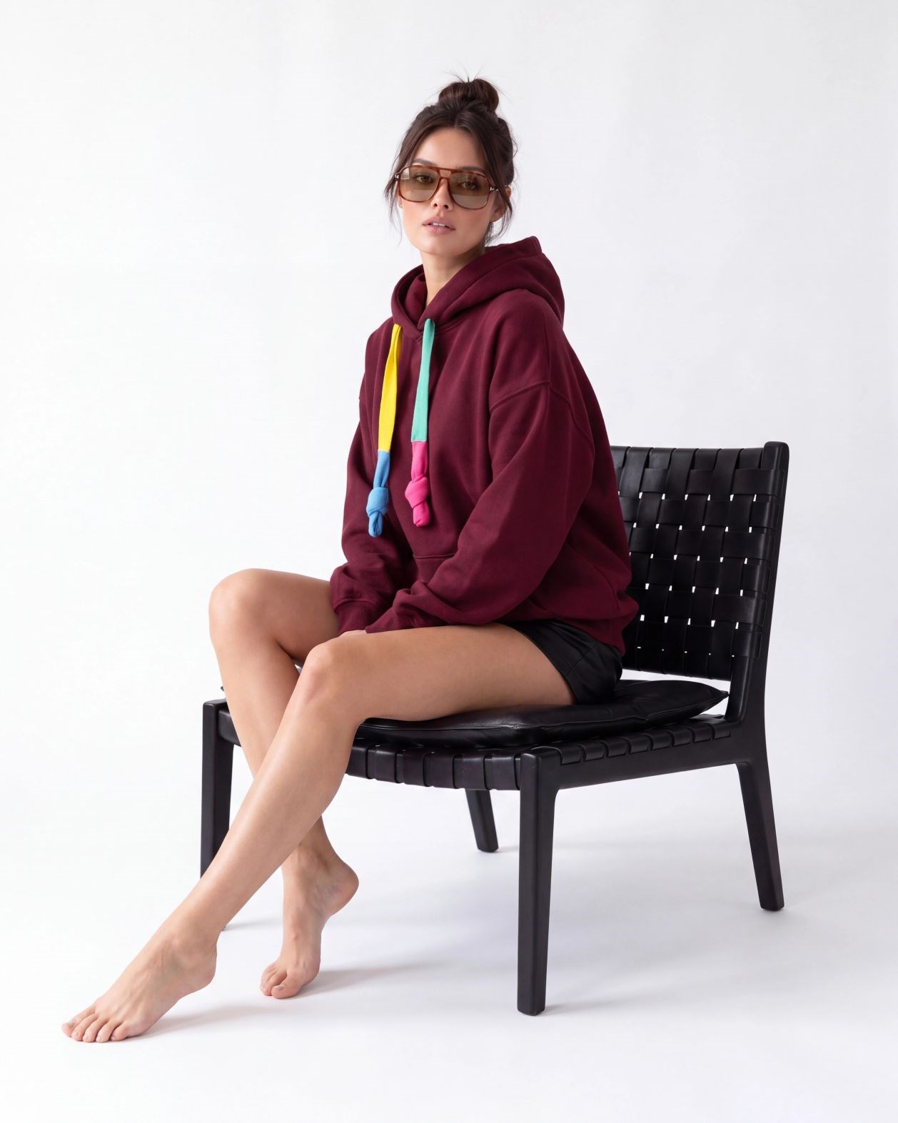 7257 SWEAT-BORDO