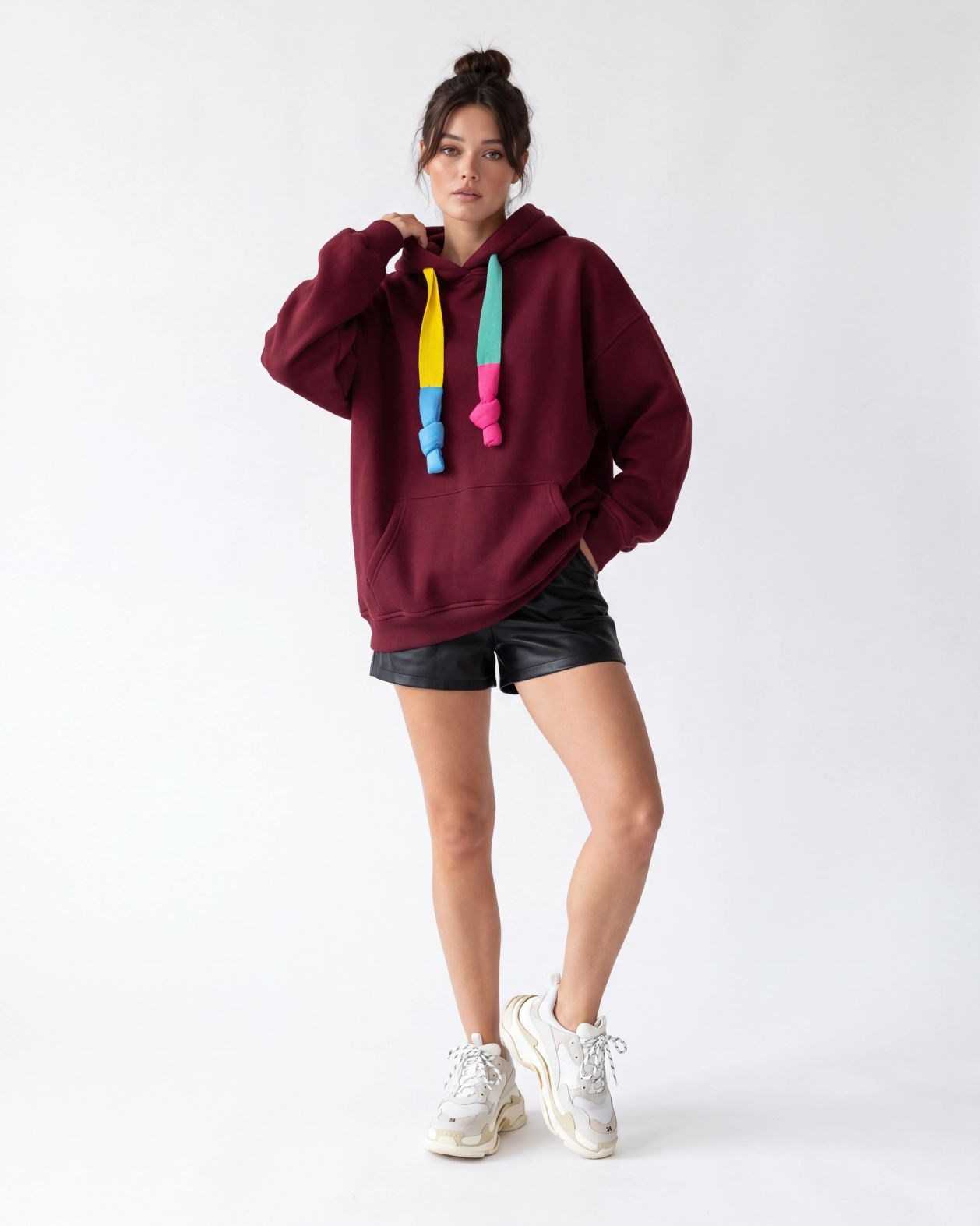 7257 SWEAT-BORDO
