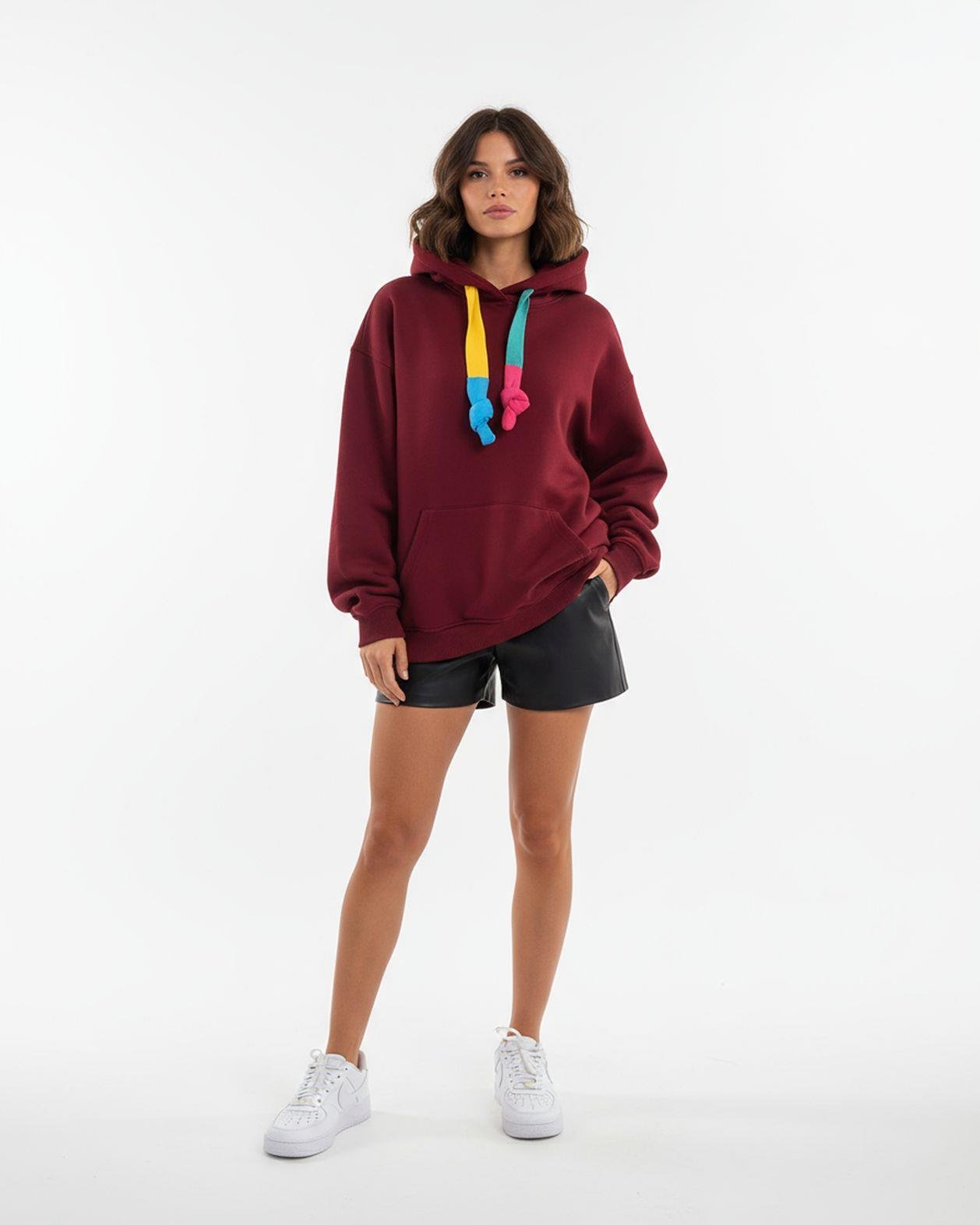 7257 SWEAT-BORDO