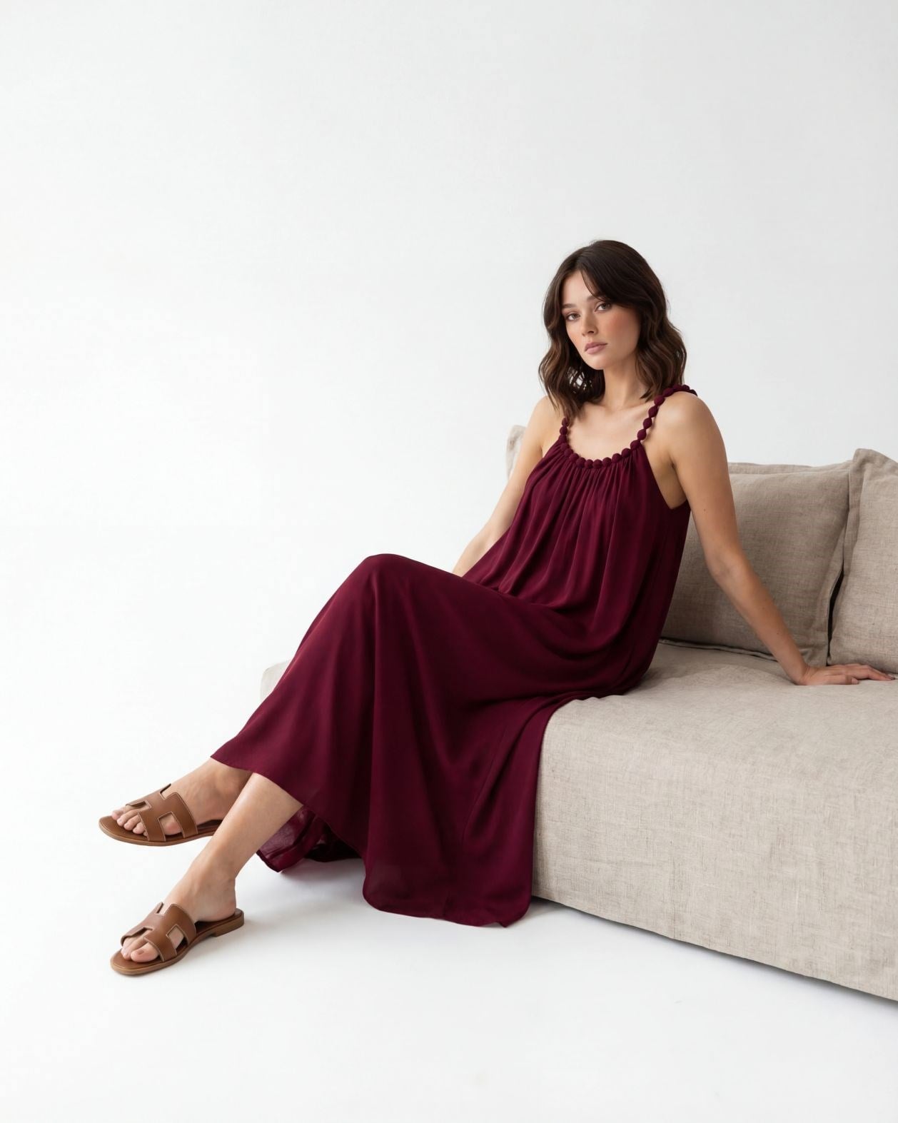 7321 ELBİSE-BORDO