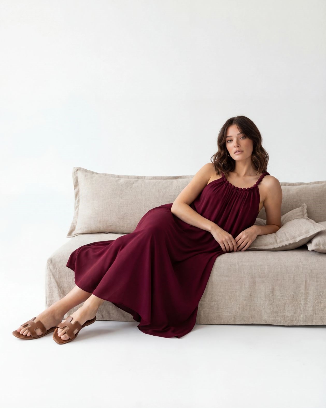 7321 ELBİSE-BORDO