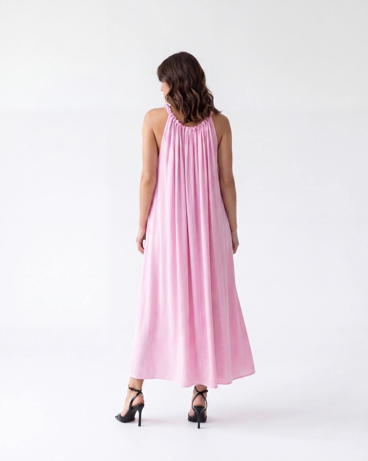 7387 ELBİSE-PEMBE