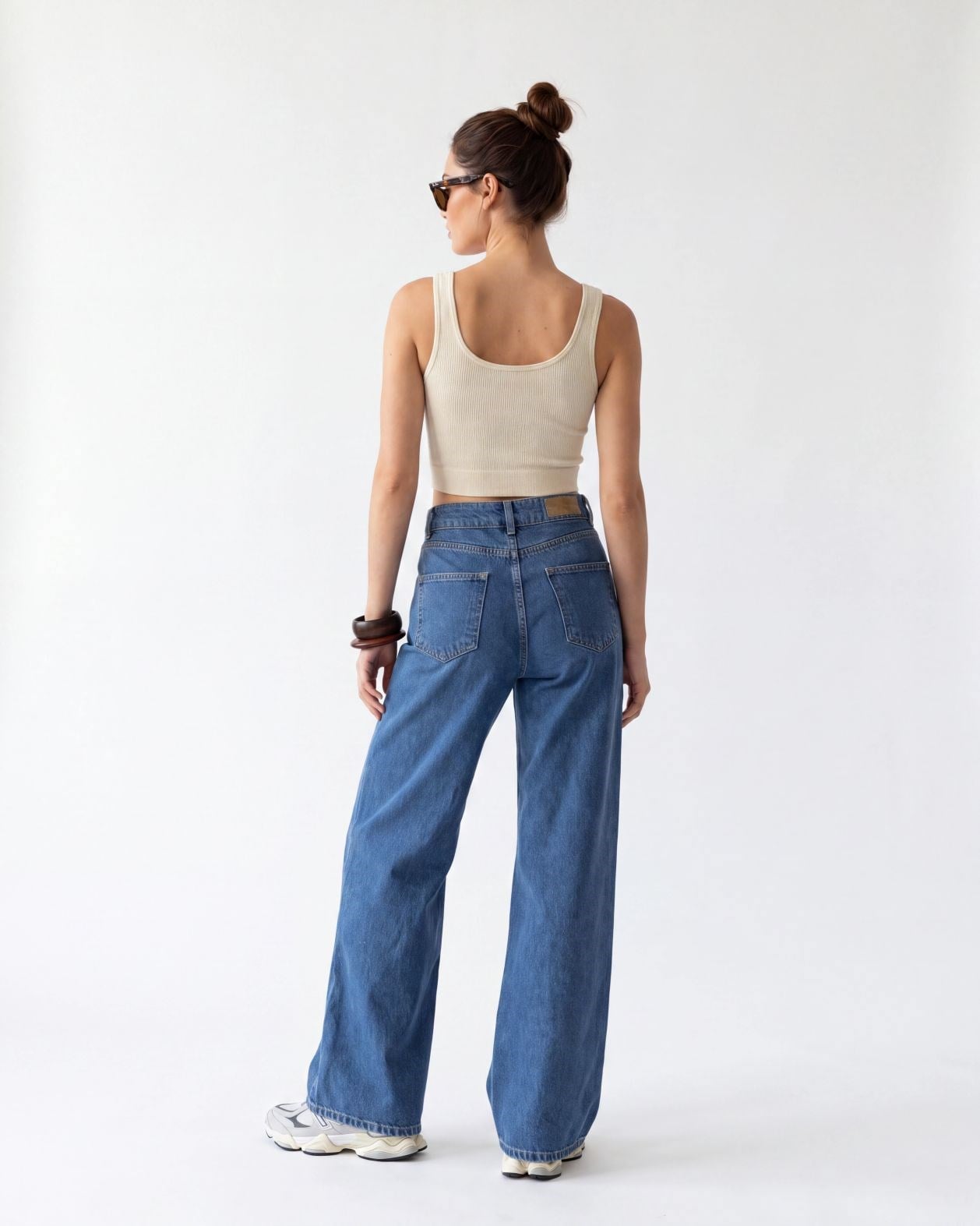 7415 KOT PANTOLON-KOYU MAVİ