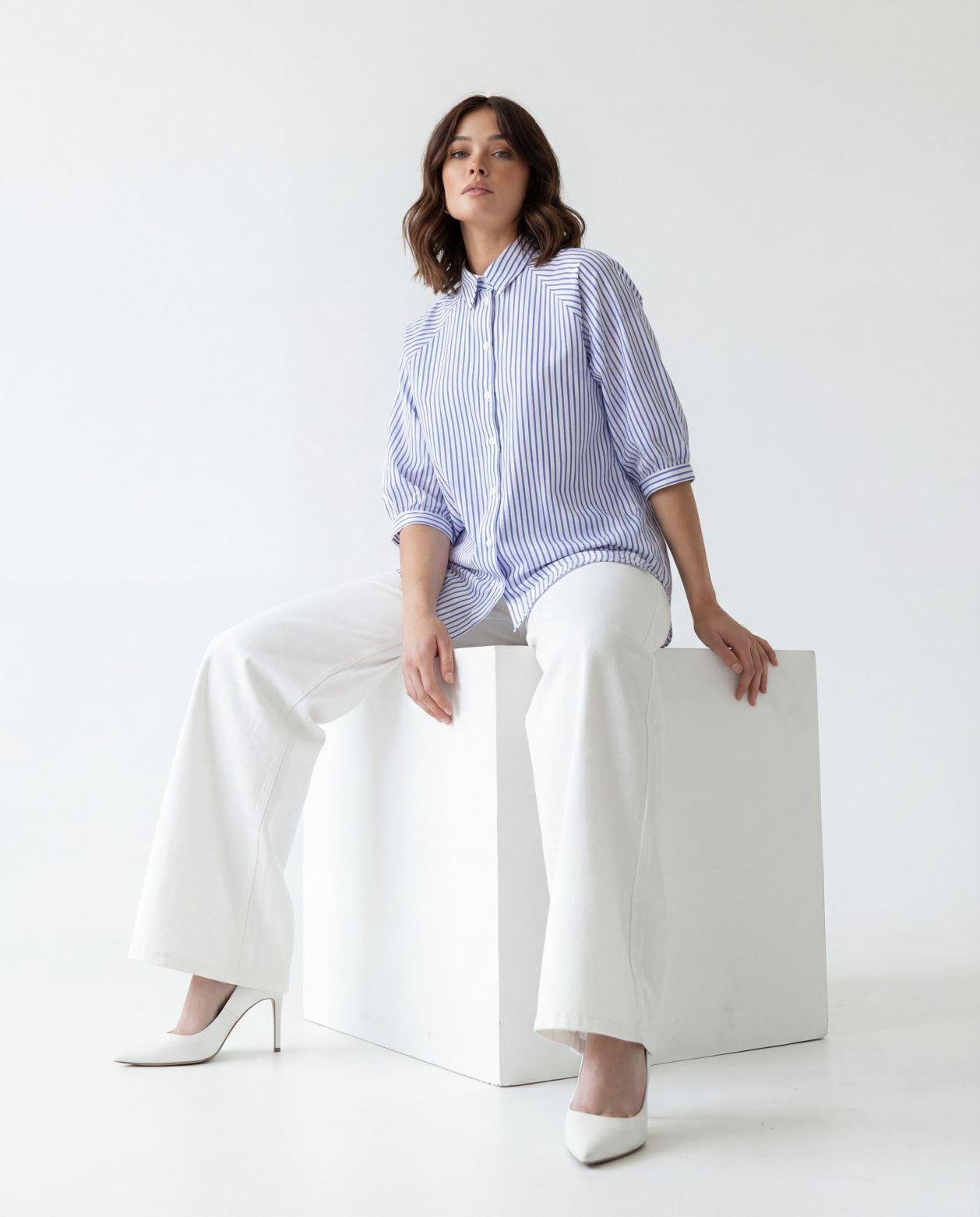 7452 GÖMLEK-WASHINGTON ÇİZGİLİ