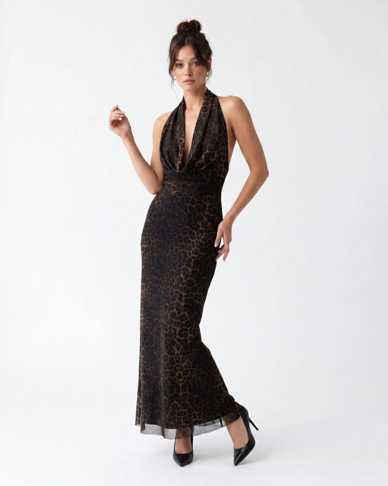 7472 ELBİSE-LEOPAR