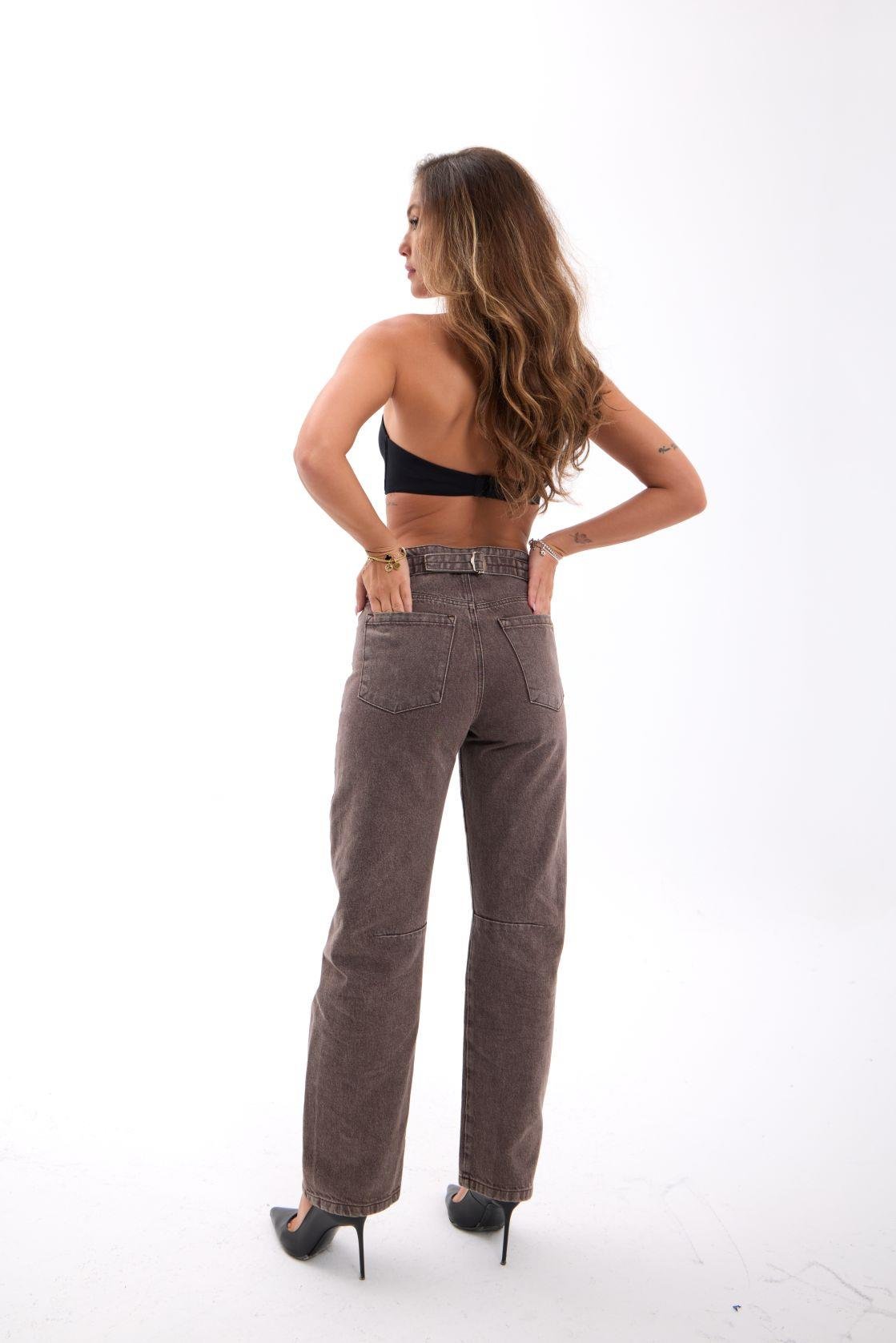 7492 KOT PANTOLON-KAHVE