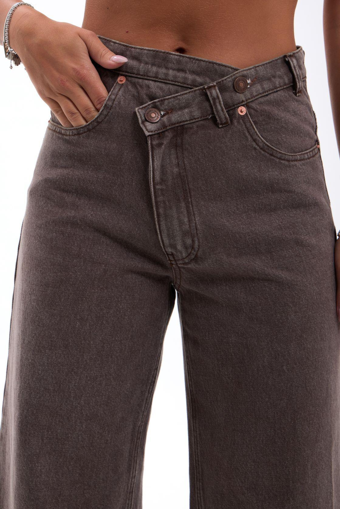 7493 KOT PANTOLON-KAHVE