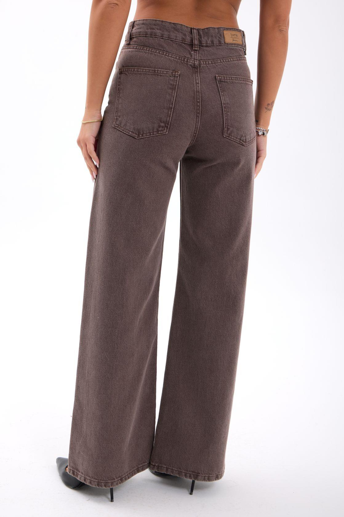 7495 KOT PANTOLON-KAHVE