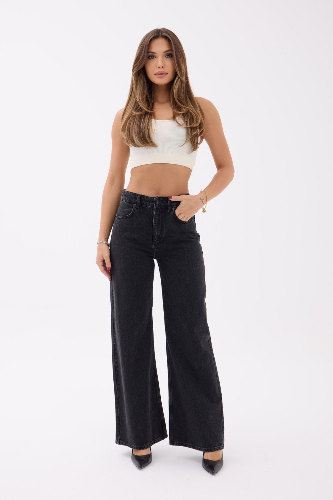 7504 KOT PANTOLON-SİYAH