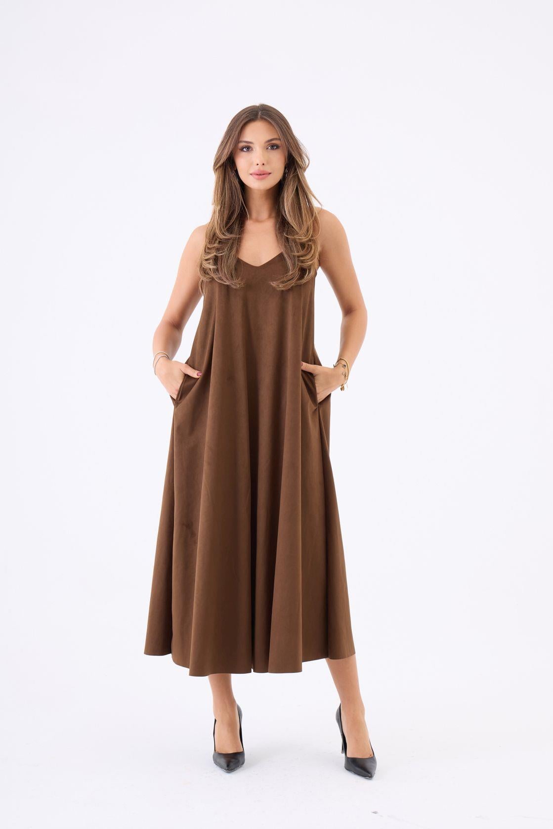 7506 ELBİSE-CAMEL