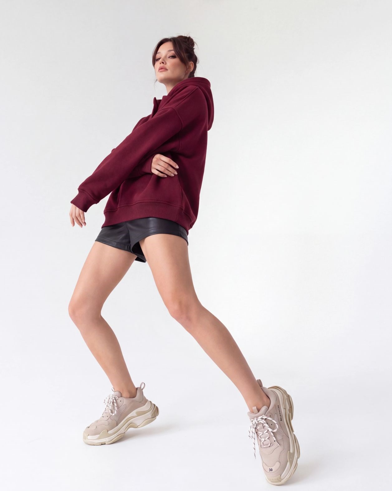 7525 SWEAT-BORDO