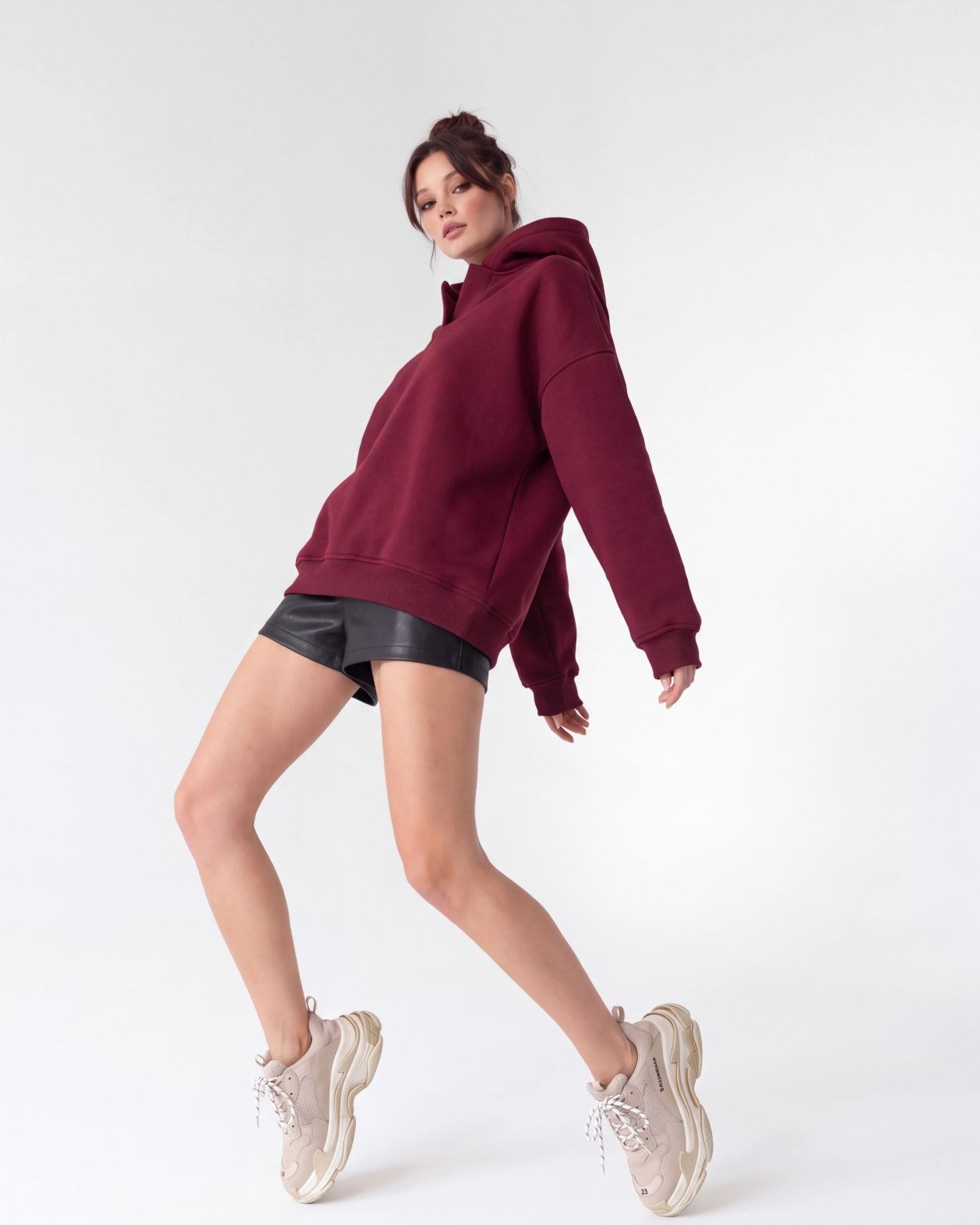 7525 SWEAT-BORDO