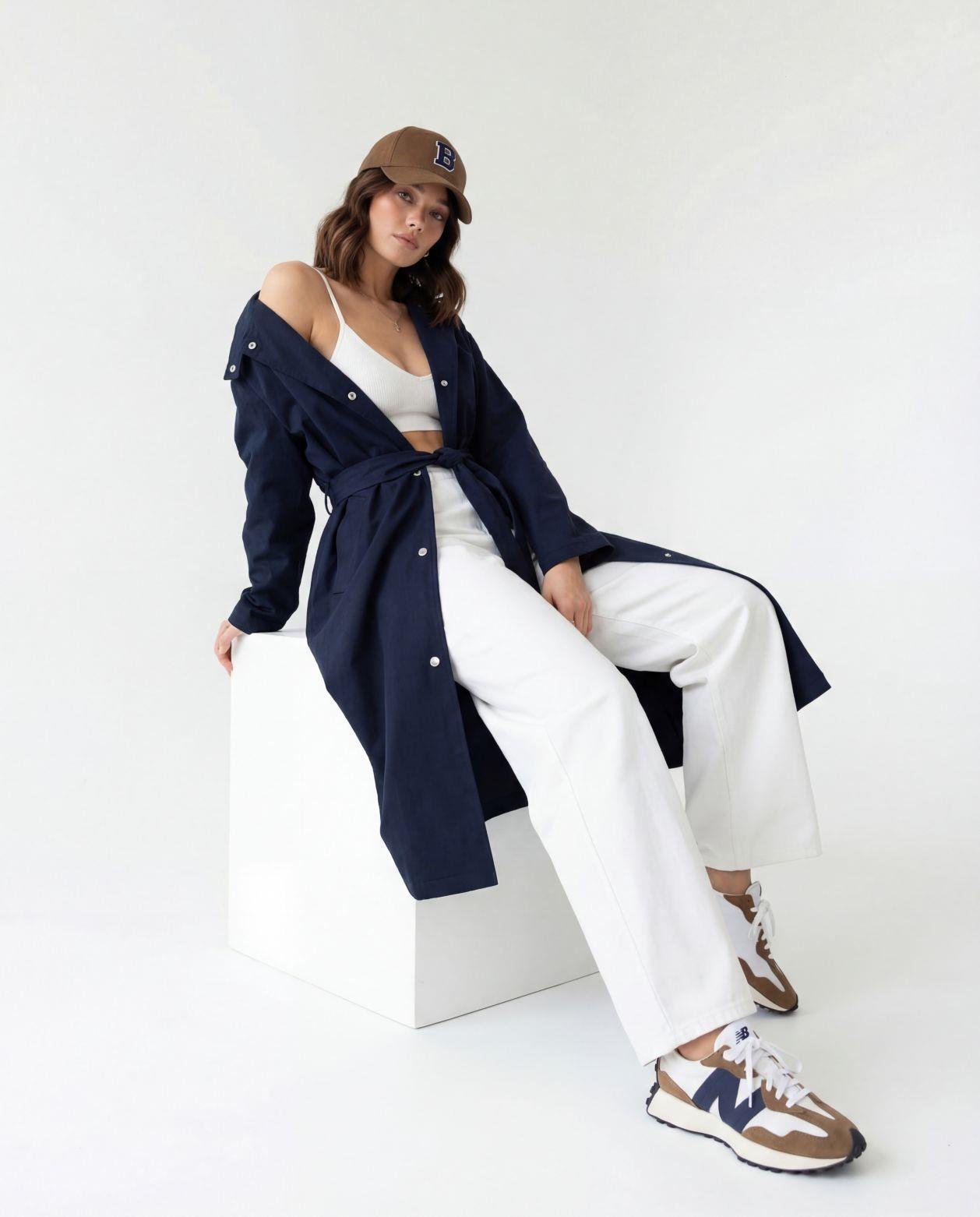 7535 TRENÇKOT-LACİVERT