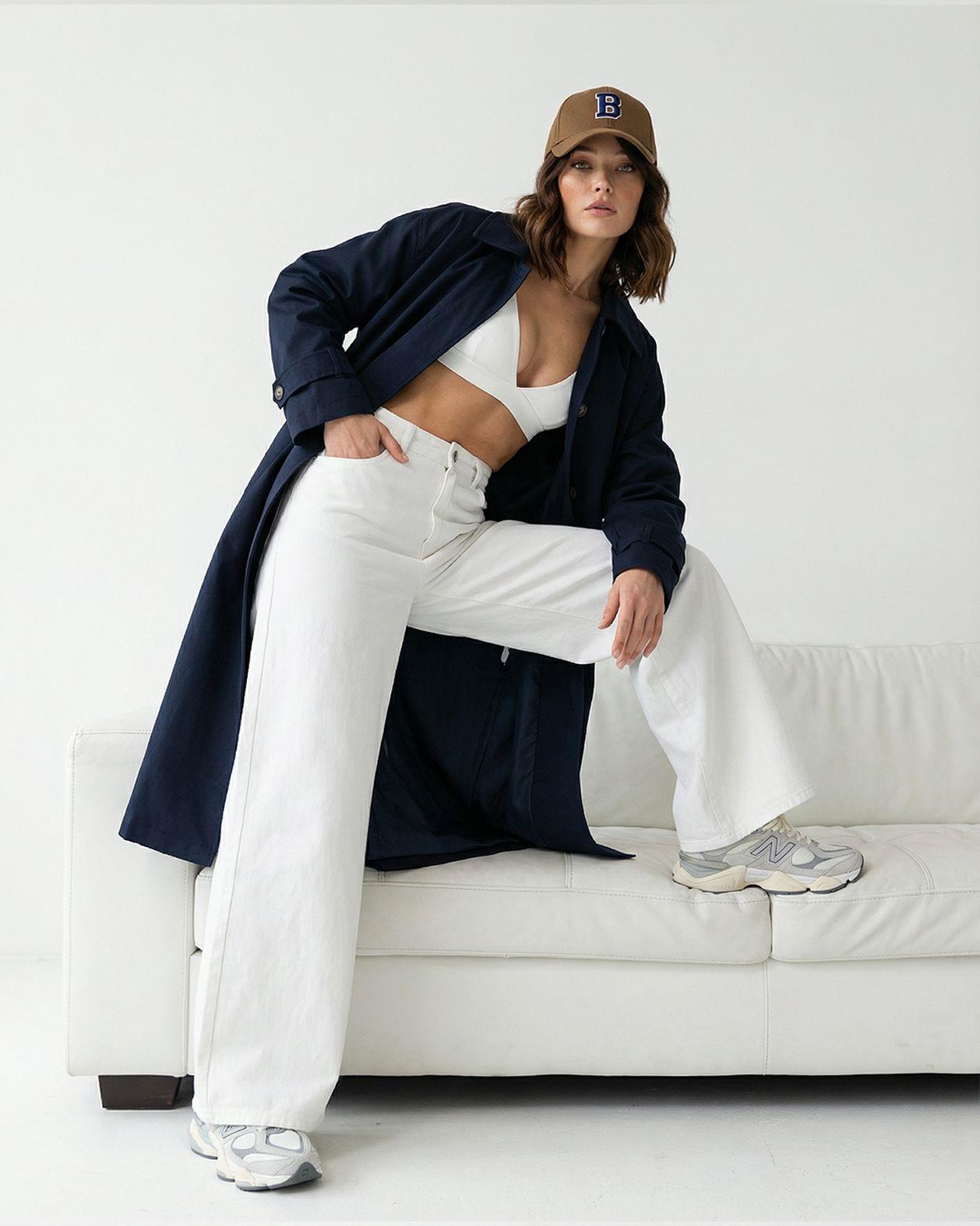 7537 TRENÇKOT-LACİVERT