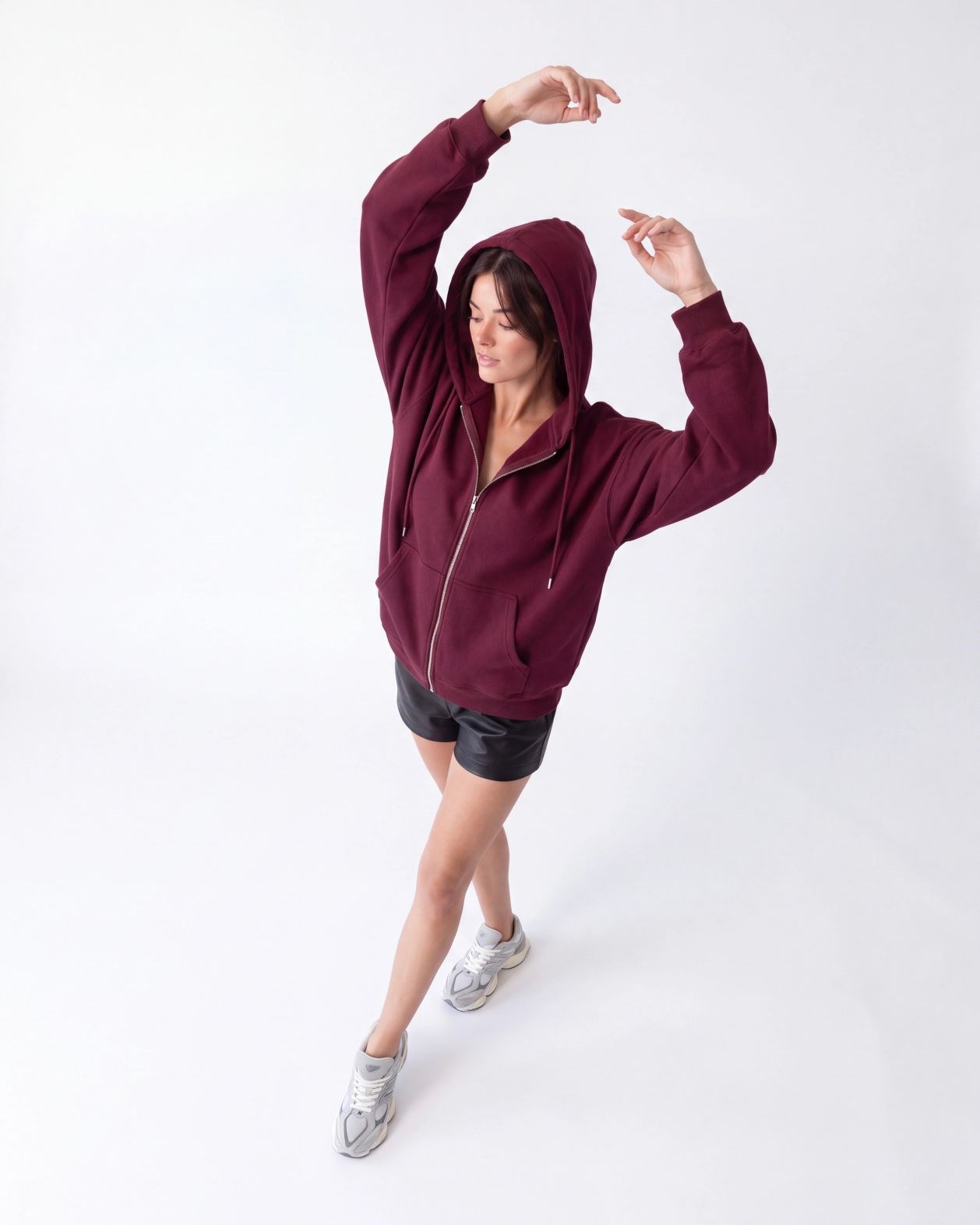 7545 SWEAT-BORDO