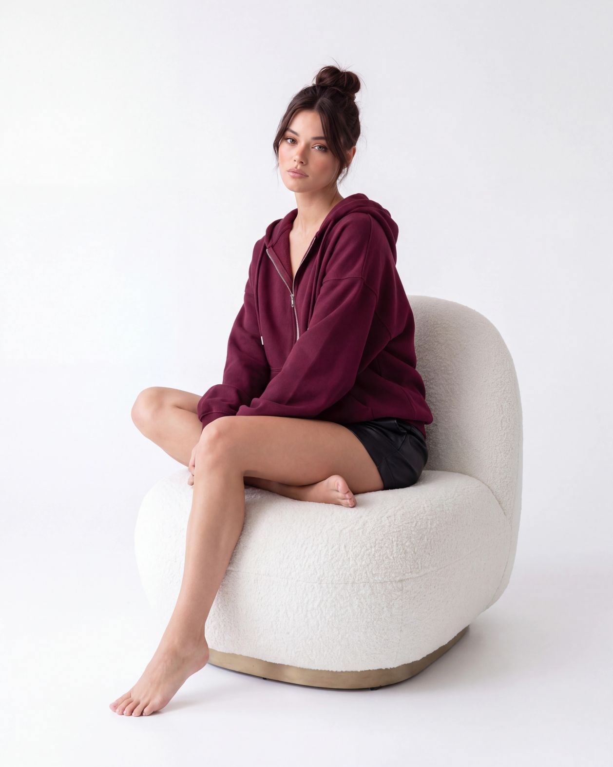 7545 SWEAT-BORDO