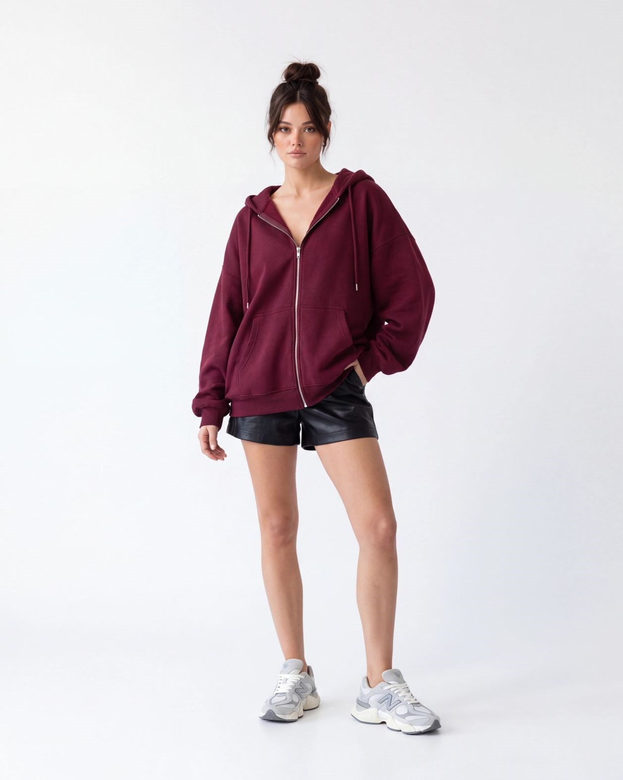 7545 SWEAT-BORDO