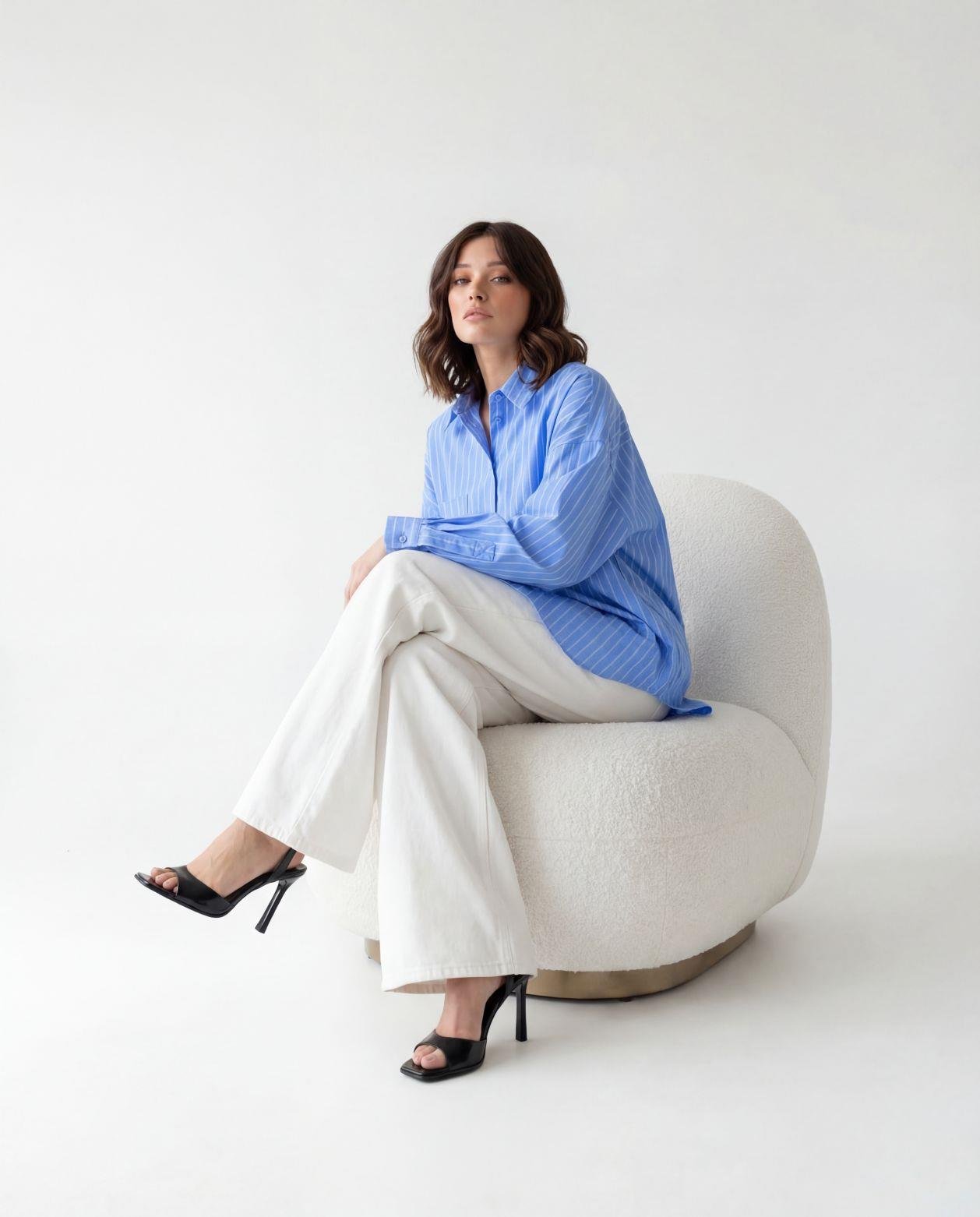 7554 GÖMLEK-NOVARA ÇİZGİLİ