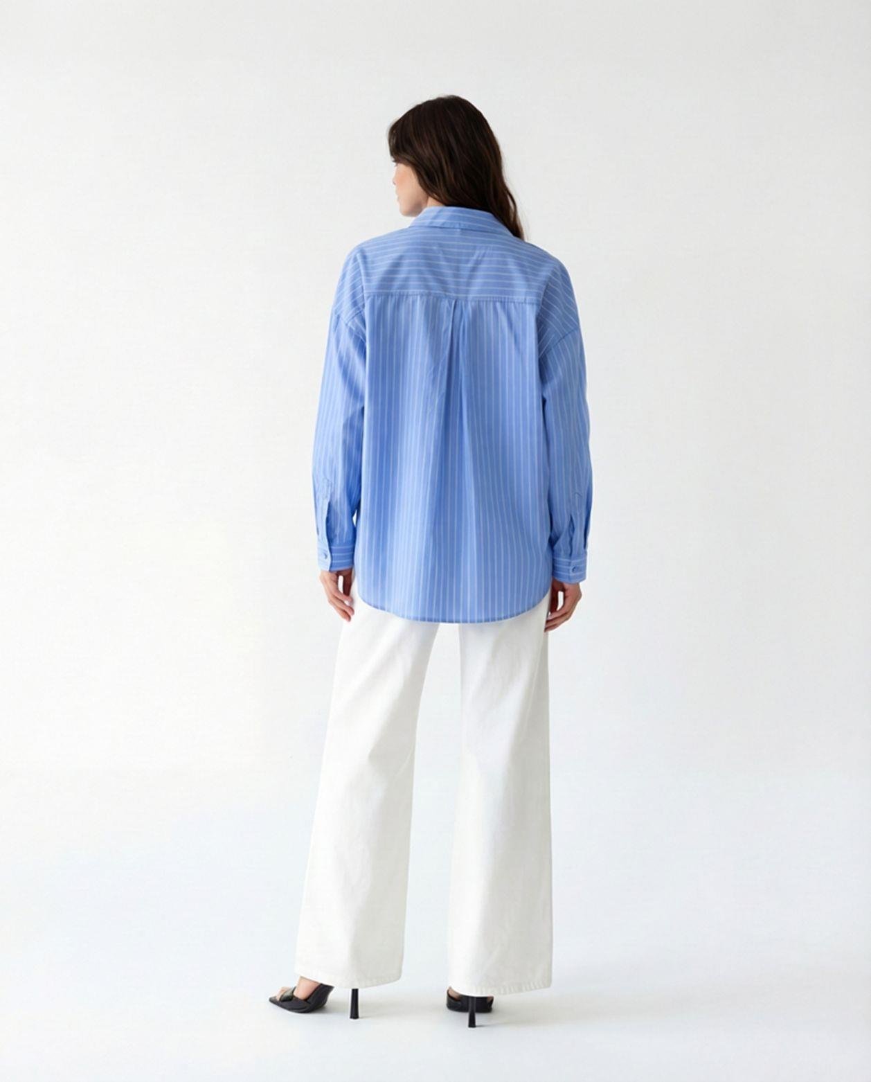 7554 GÖMLEK-NOVARA ÇİZGİLİ