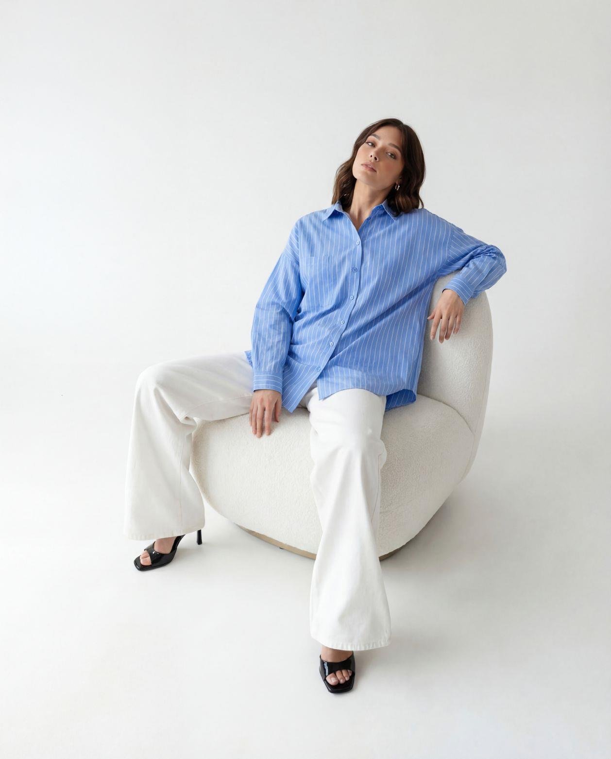 7554 GÖMLEK-NOVARA ÇİZGİLİ