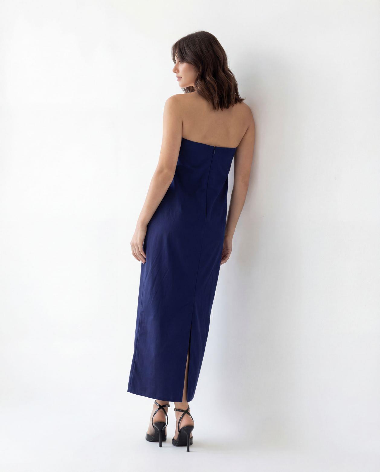 7564 ELBİSE-LACİVERT