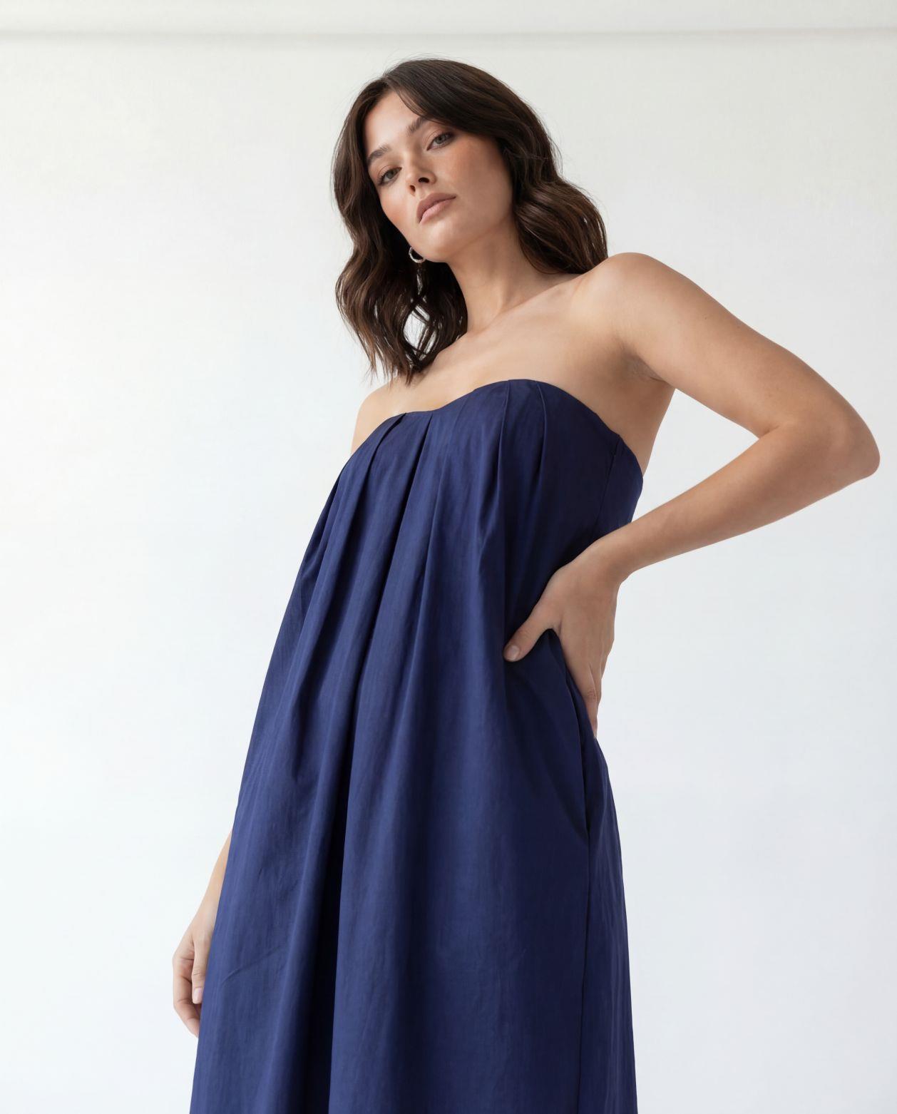 7564 ELBİSE-LACİVERT