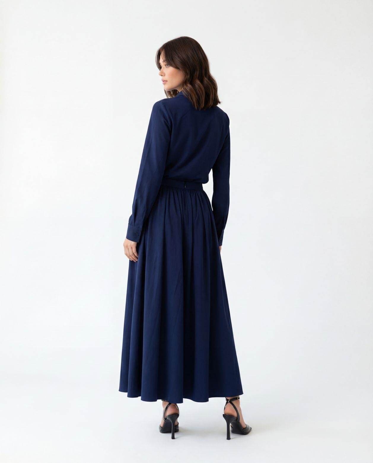 7573 GÖMLEK-LACİVERT