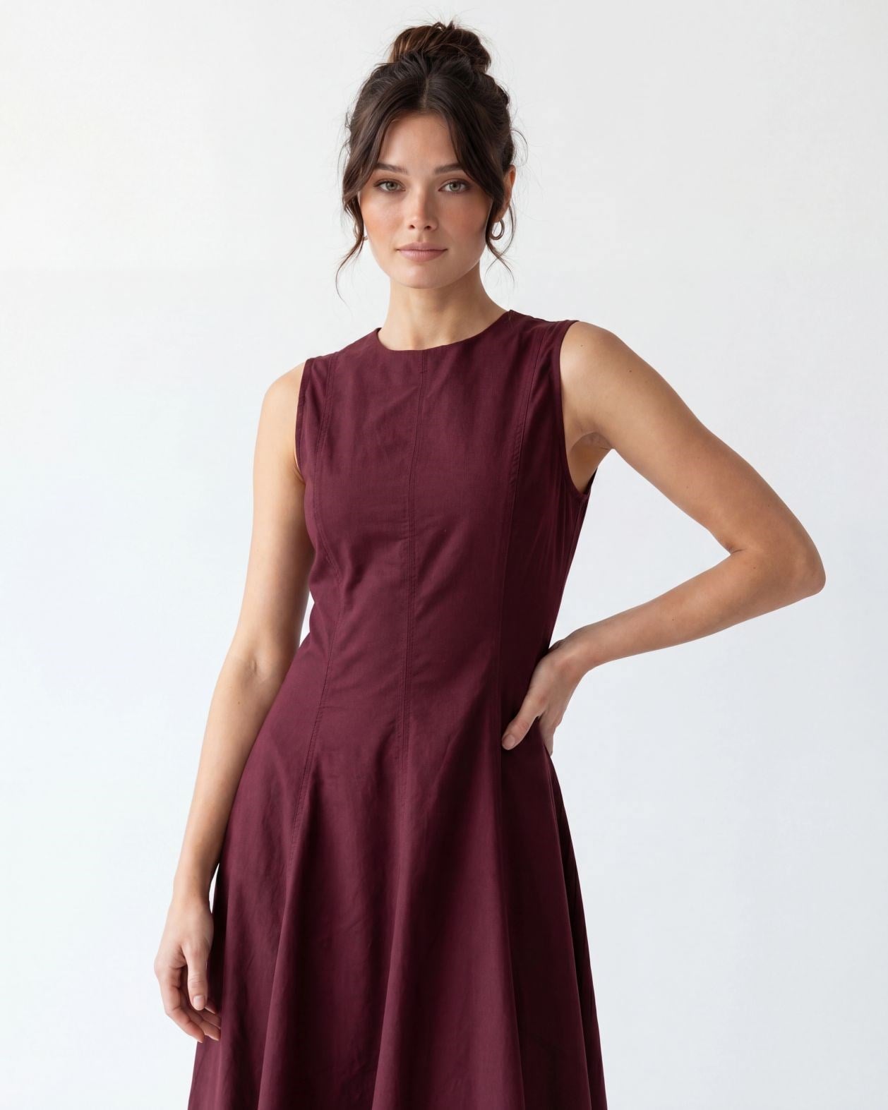 7604 ELBİSE-BORDO