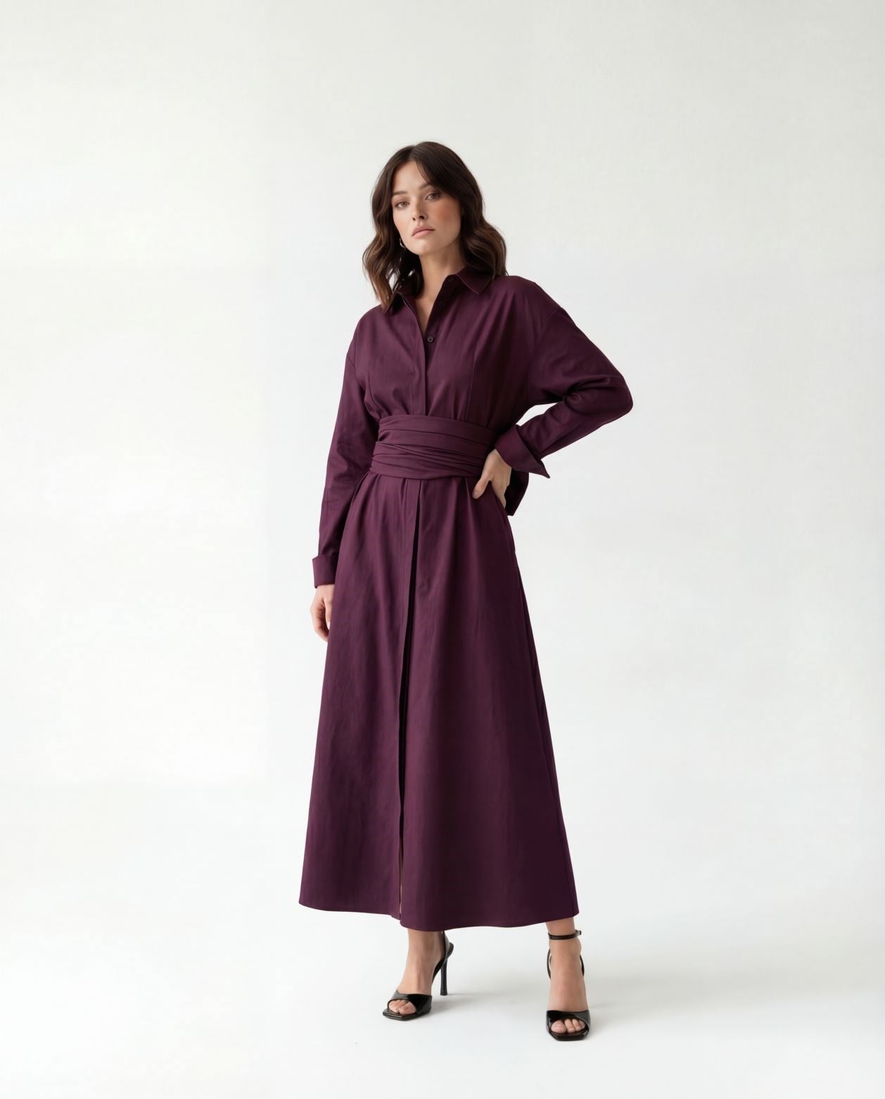 7605 ELBİSE-BORDO
