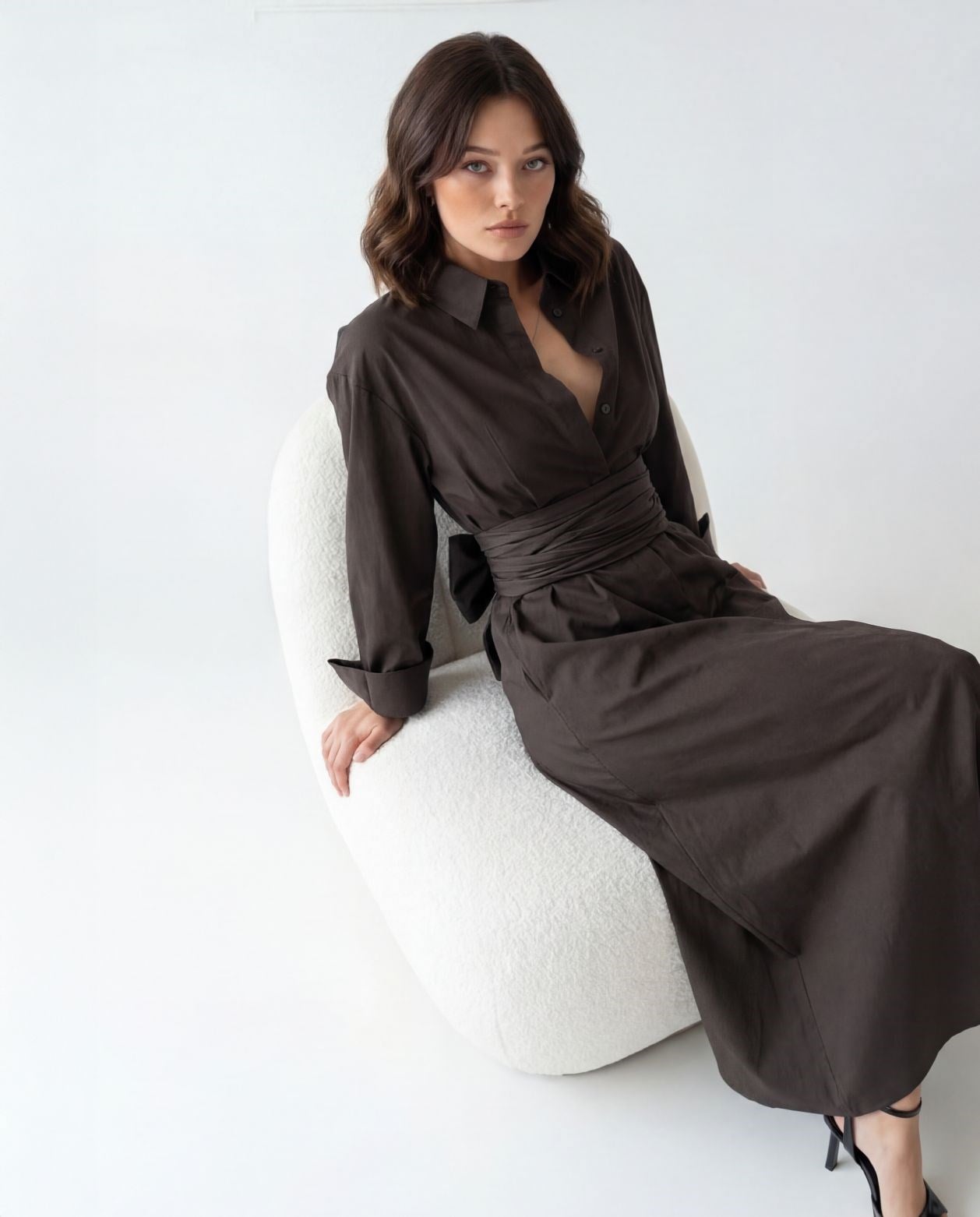 7605 ELBİSE-KAHVE