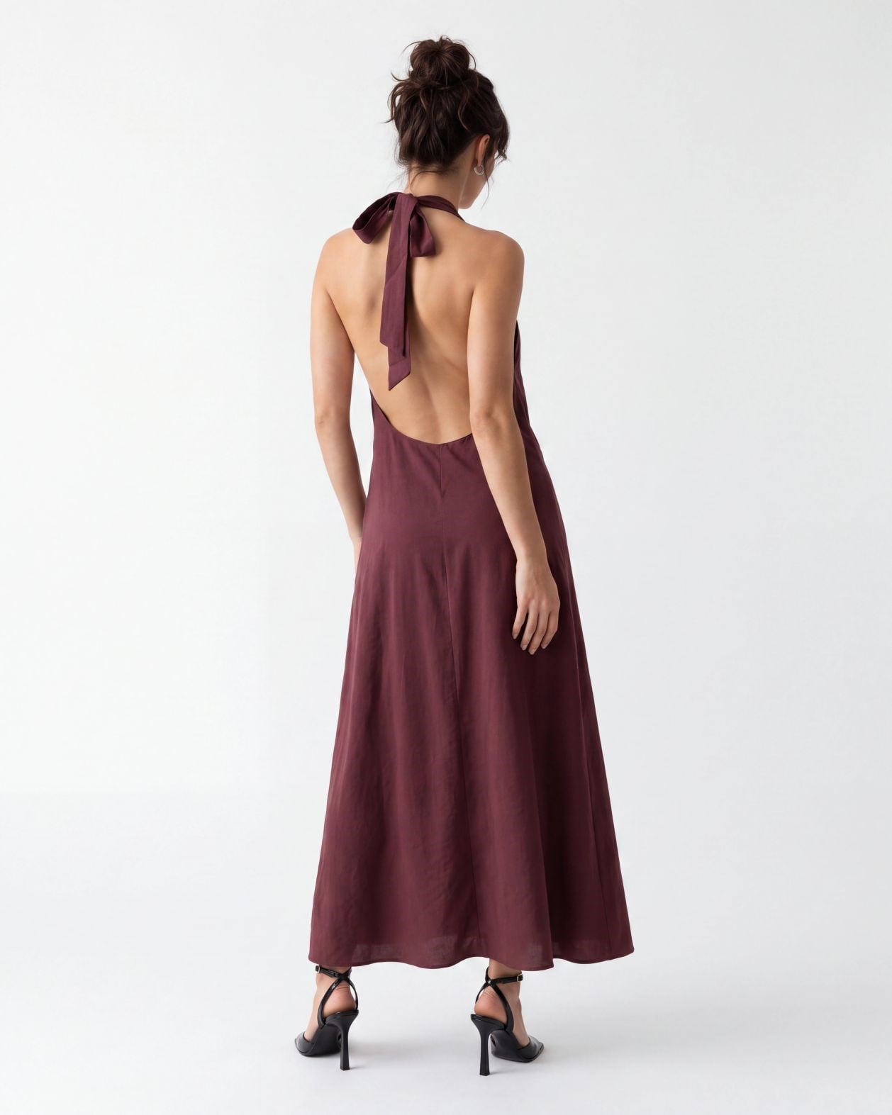 7636 ELBİSE-BORDO