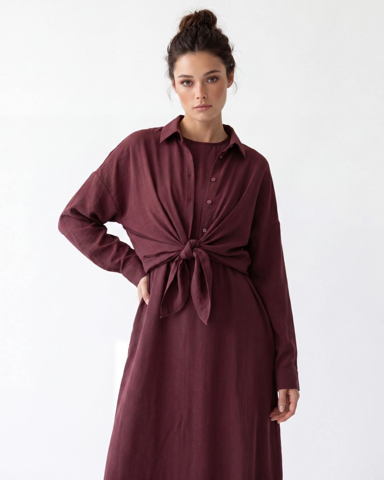 7680 GÖMLEK-BORDO