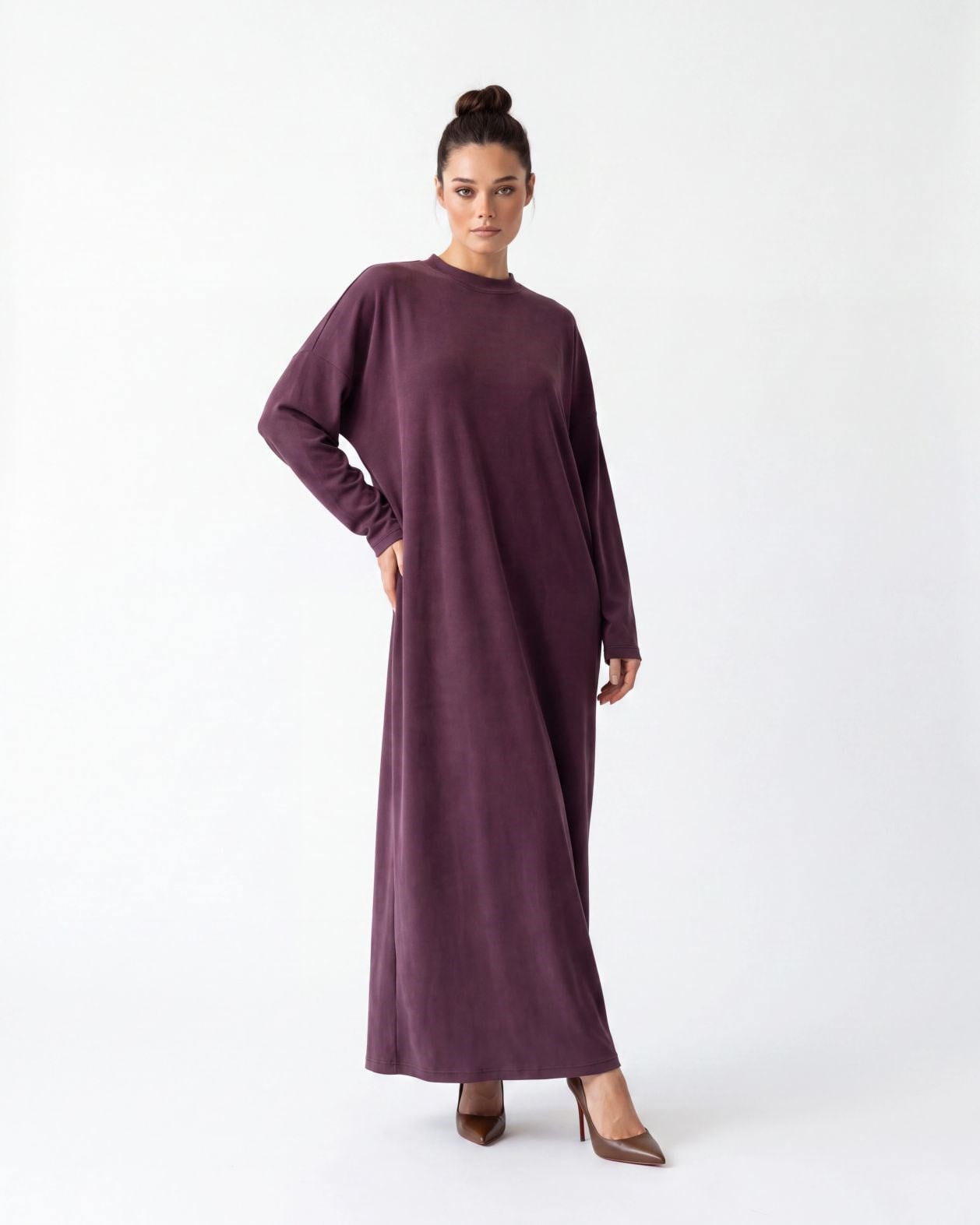 7693 ELBİSE-BORDO