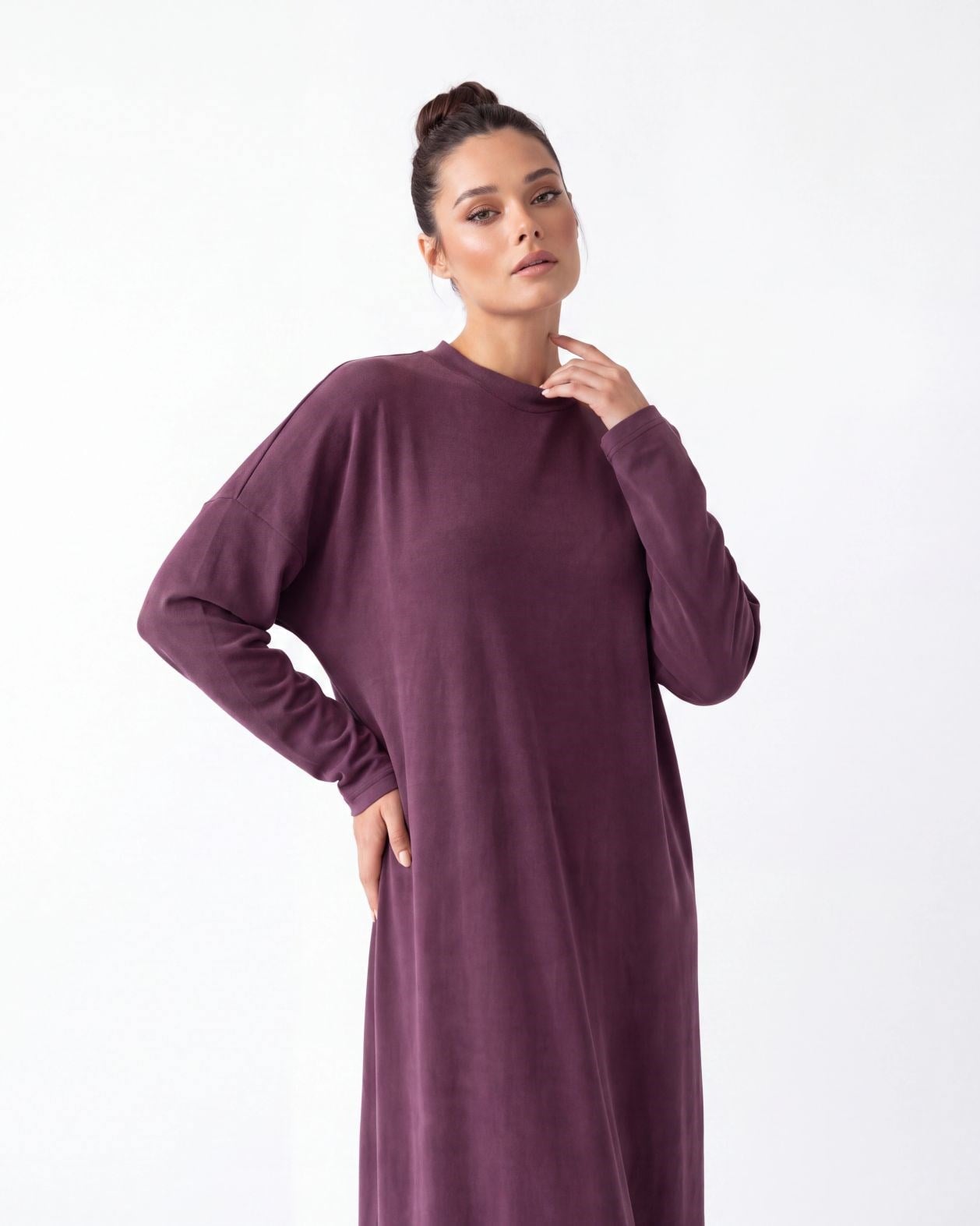 7693 ELBİSE-BORDO