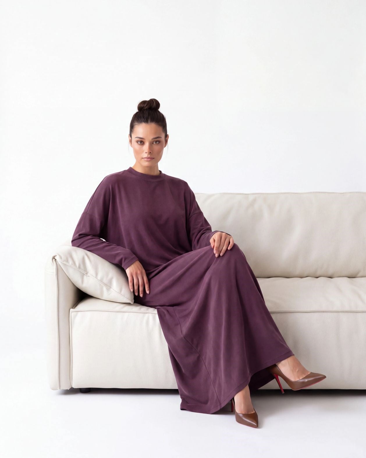 7693 ELBİSE-BORDO