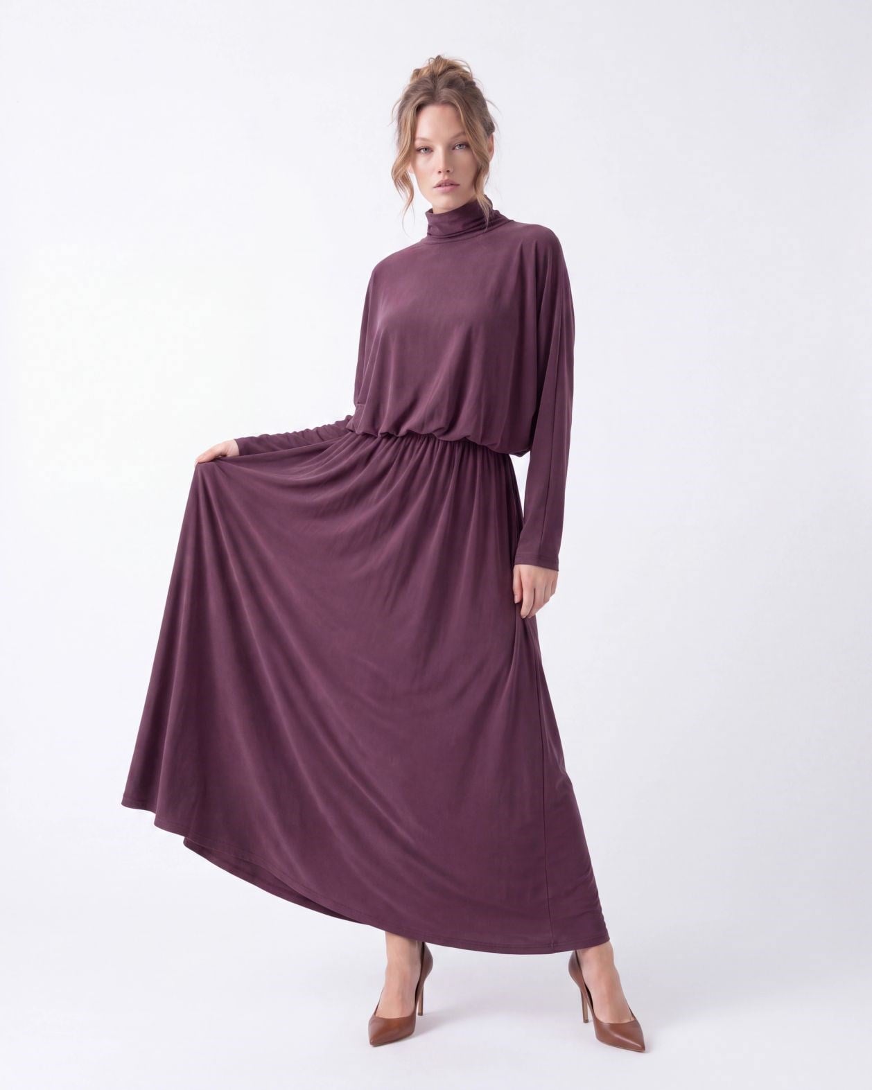 7694 ELBİSE-BORDO