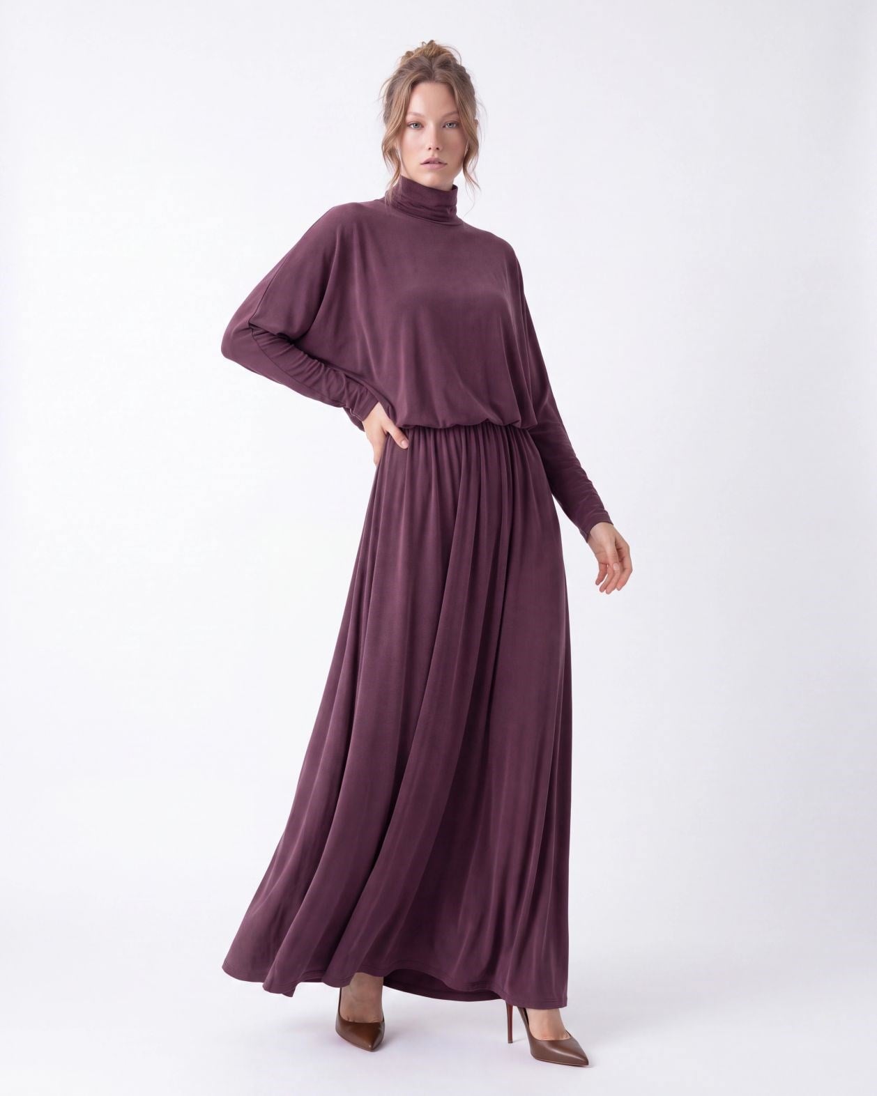 7694 ELBİSE-BORDO