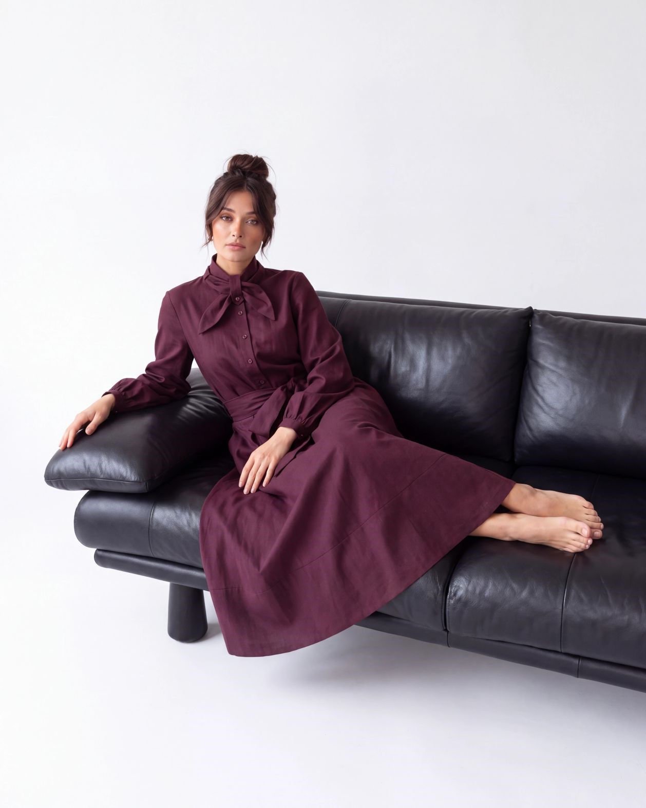 7695 ELBİSE-BORDO